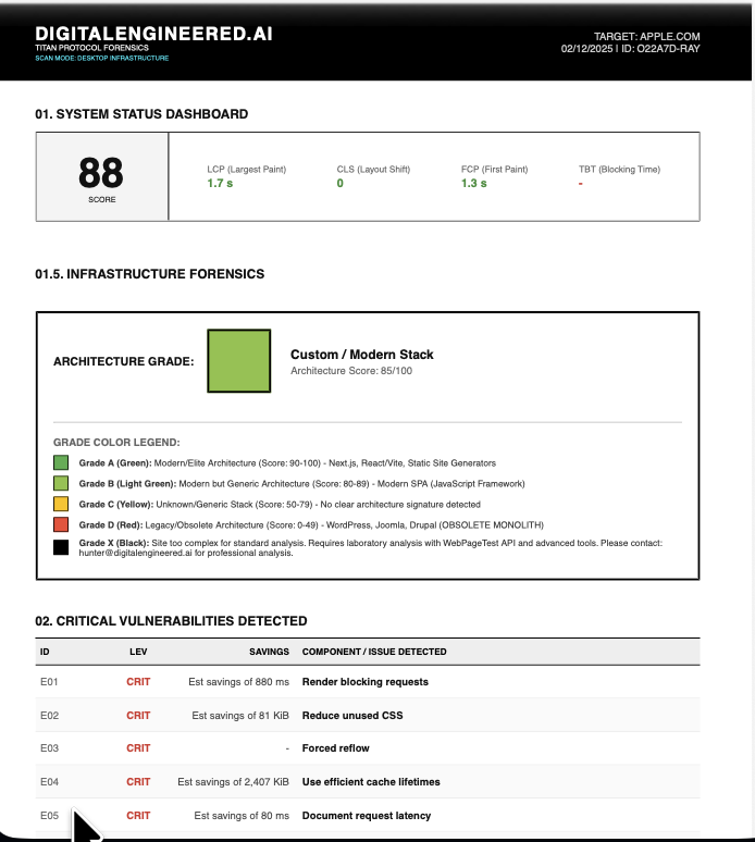 TITAN PROTOCOL 4.5: THE Forensic Audit screenshot 8