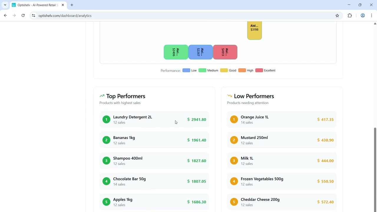 Optishelv screenshot 4