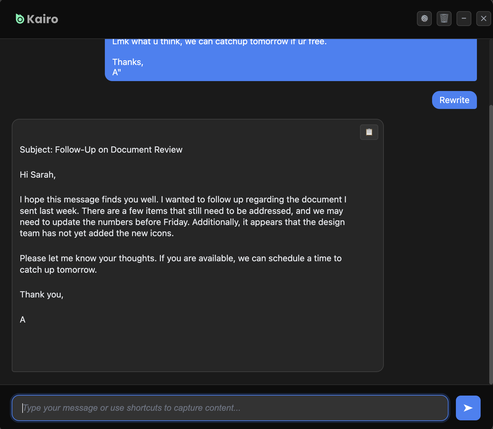 Kairo screenshot 3