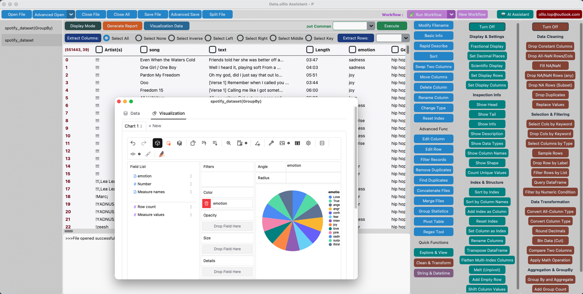 Data.olllo: AI Workflow Automator screenshot 1