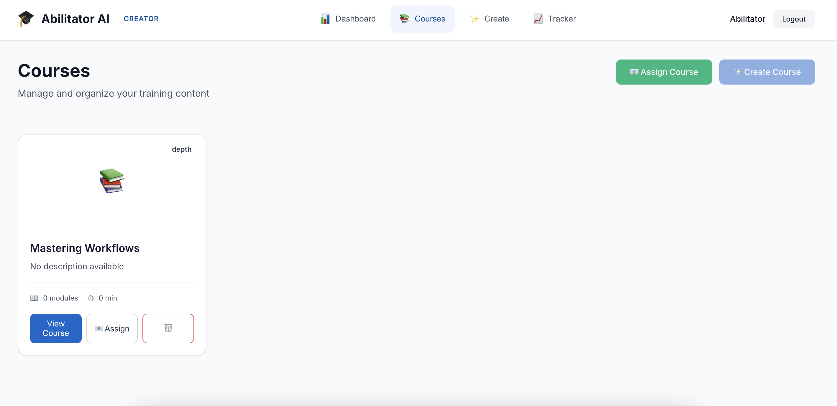 Abilitator AI screenshot 2