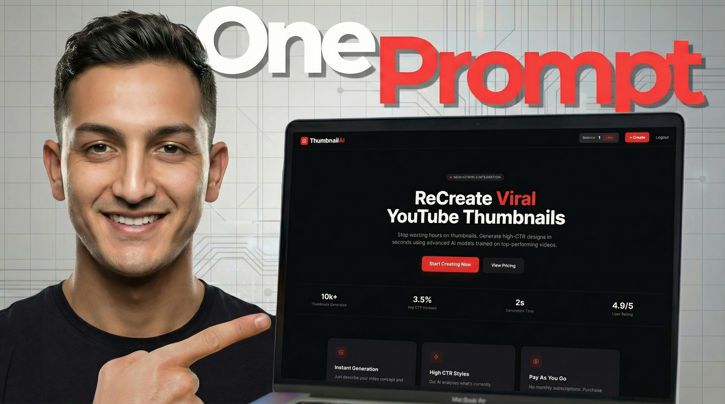 YouTube Thumbnail AI Cloner screenshot 3