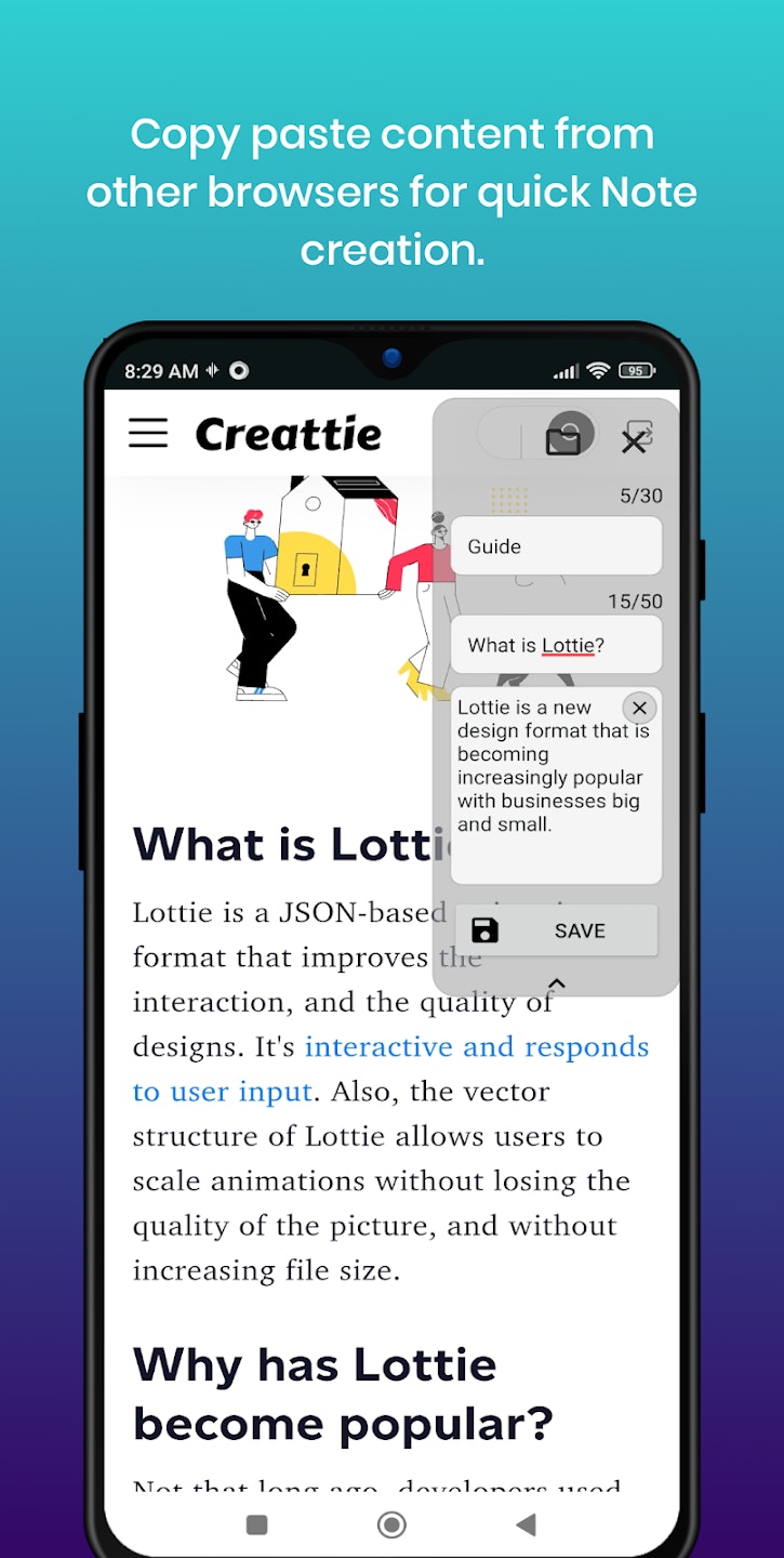 Notera screenshot 3