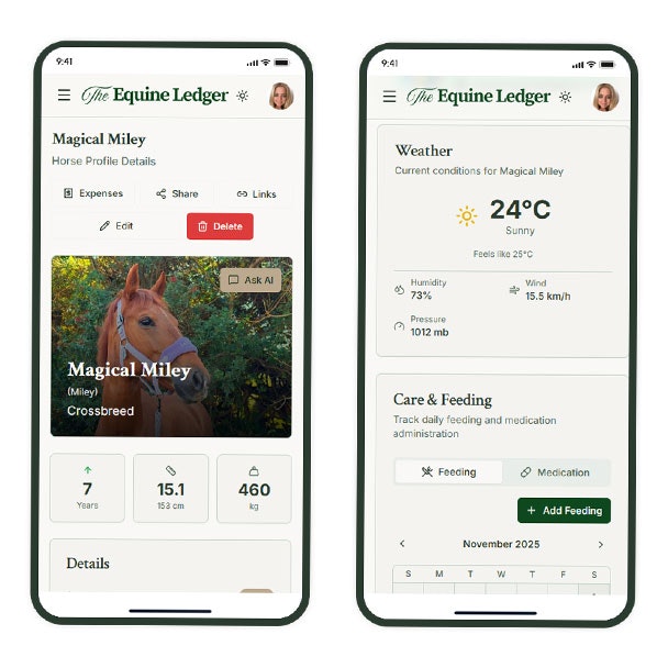 The Equine Ledger screenshot 2