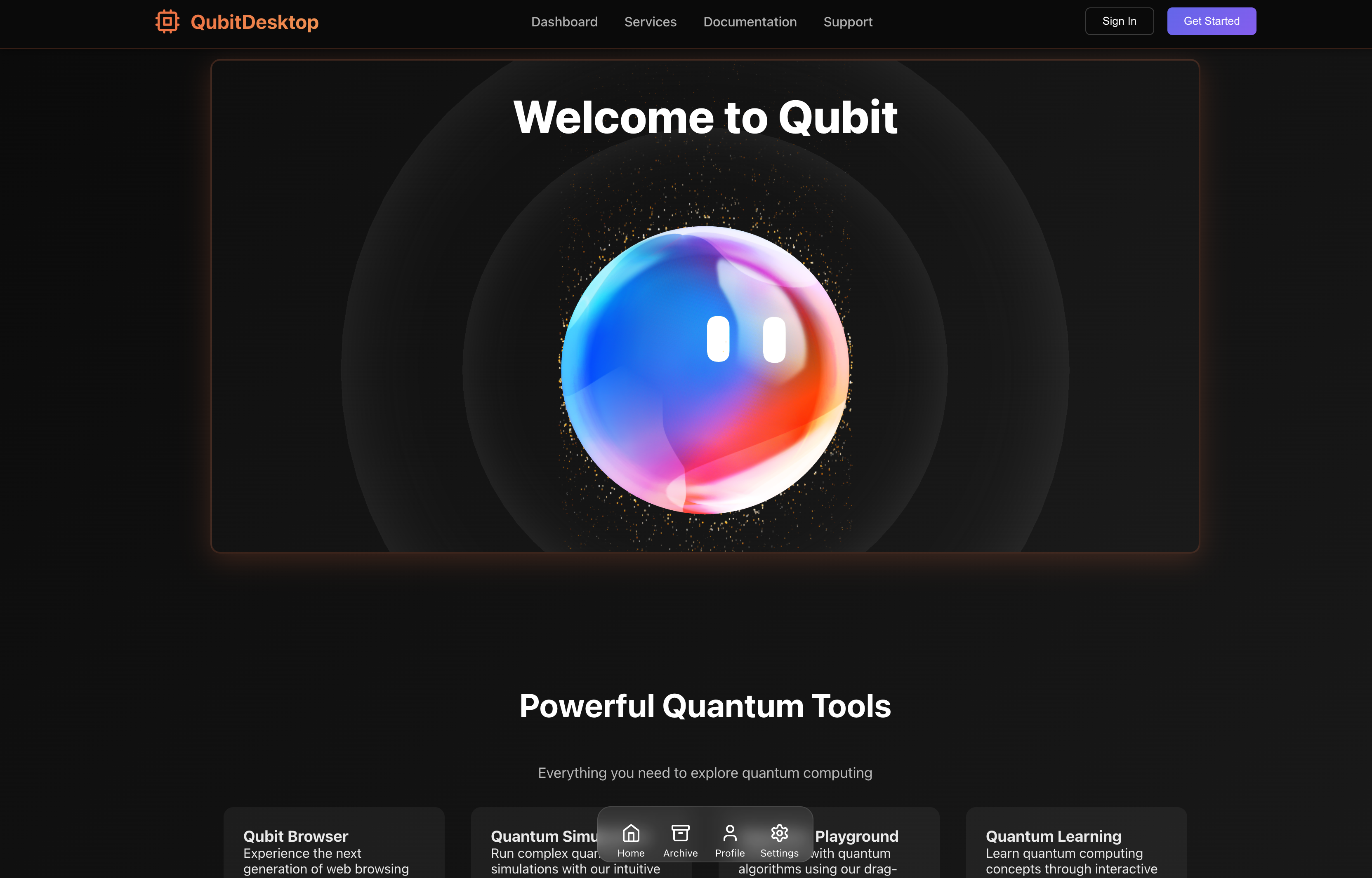 Qubit screenshot 4