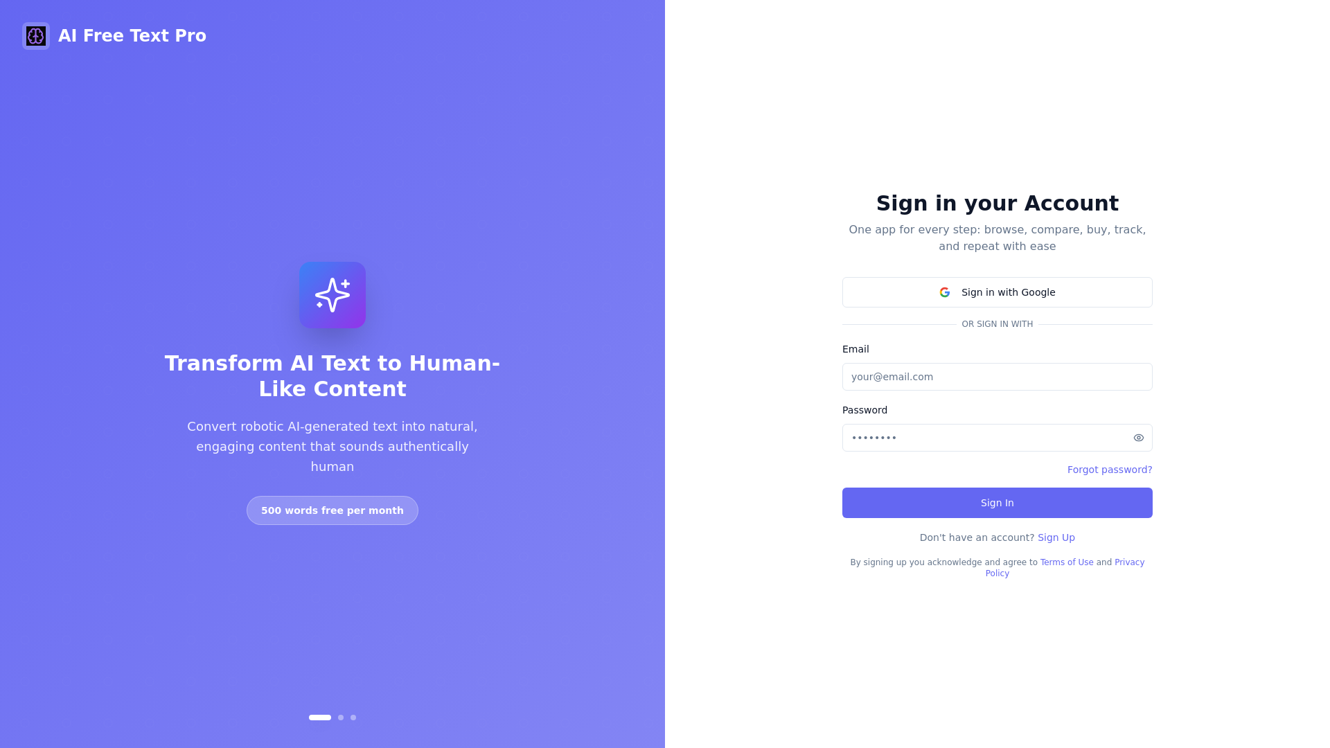 AI Free Text Pro screenshot 3