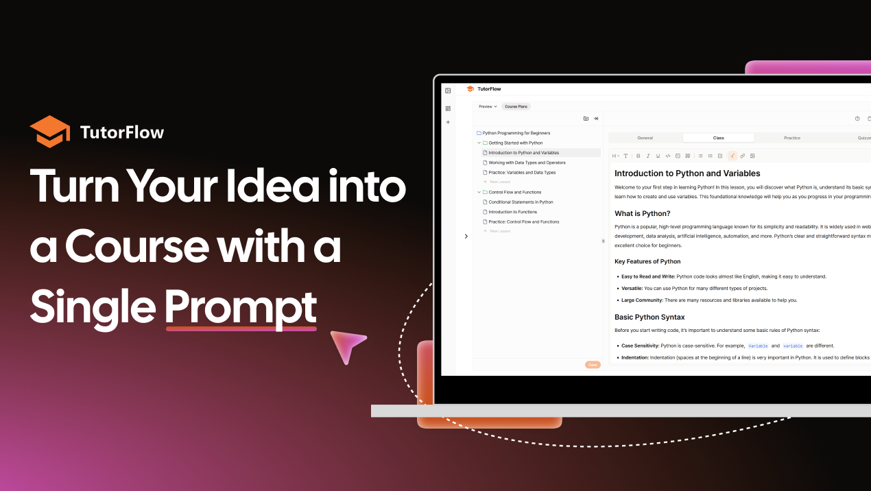 TutorFlow | AI-Powered Course Creation screenshot 6