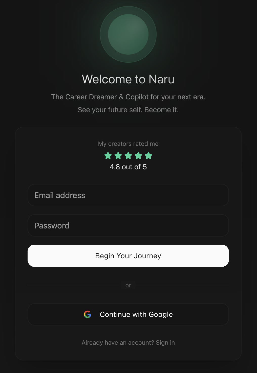 Naru screenshot 2