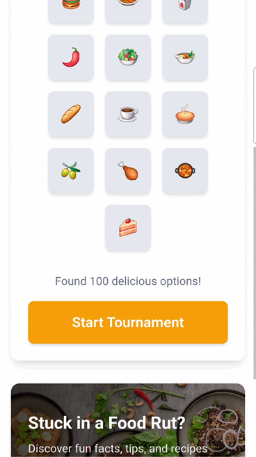 The Dinner Decider screenshot 2