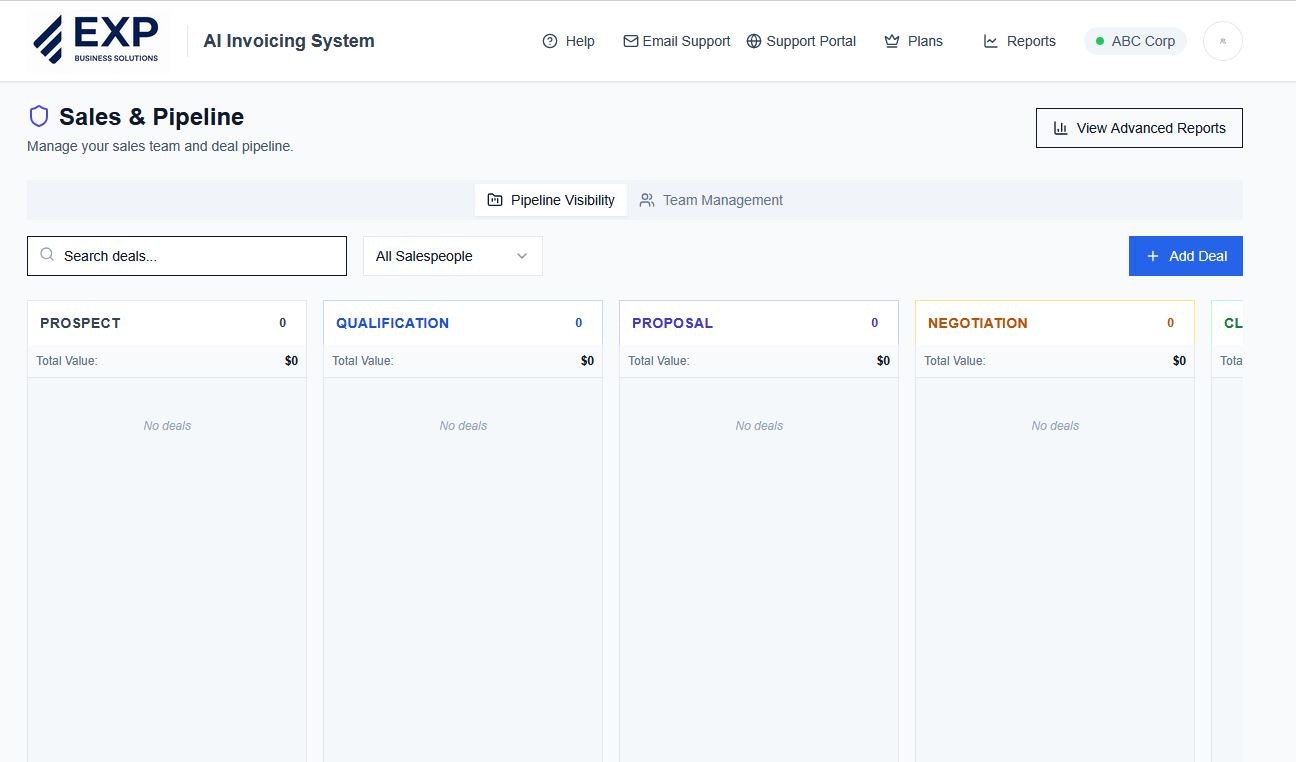 EXP Business Solutions AI Invoicing screenshot 3