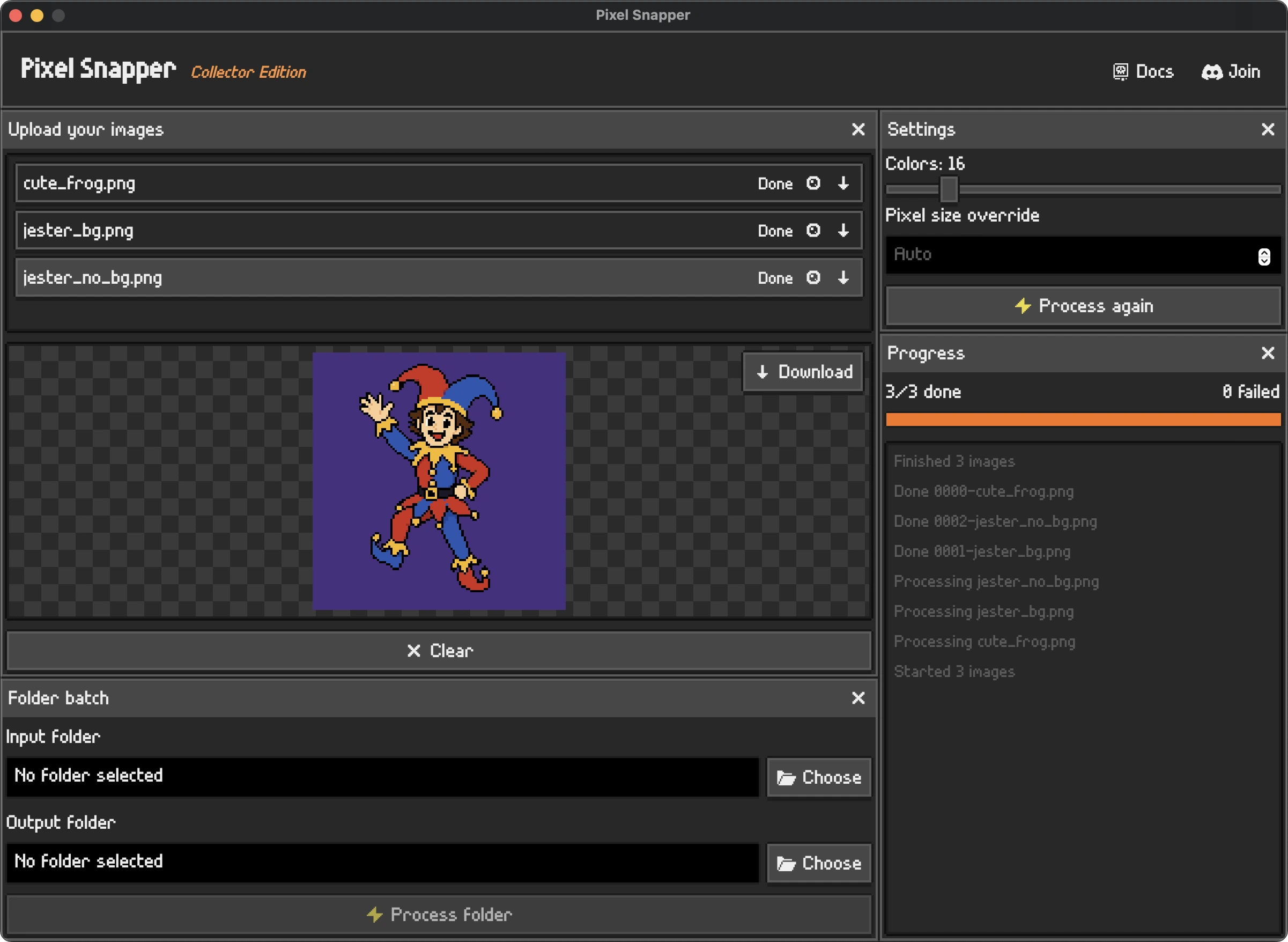 Pixel Snapper screenshot 3