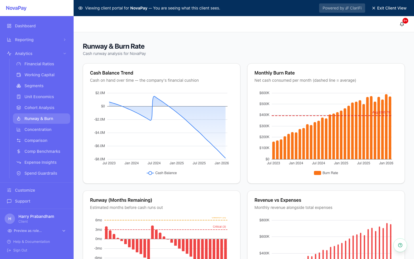 StartupCFO.AI Finance Stack for Startups screenshot 3