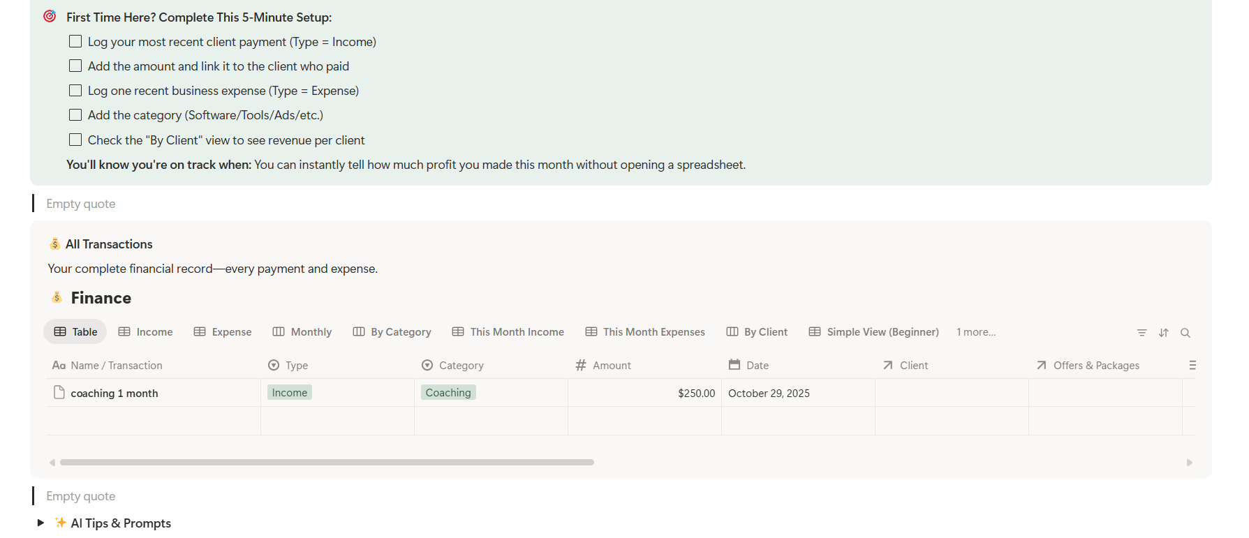 Coaching Business OS  screenshot 6