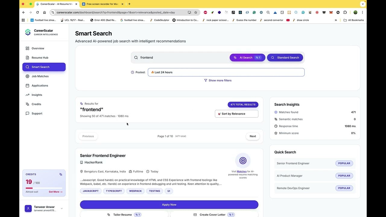 CareerScalar screenshot 1