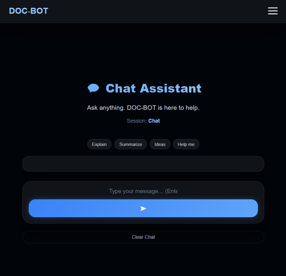 DOC‑BOT screenshot 2