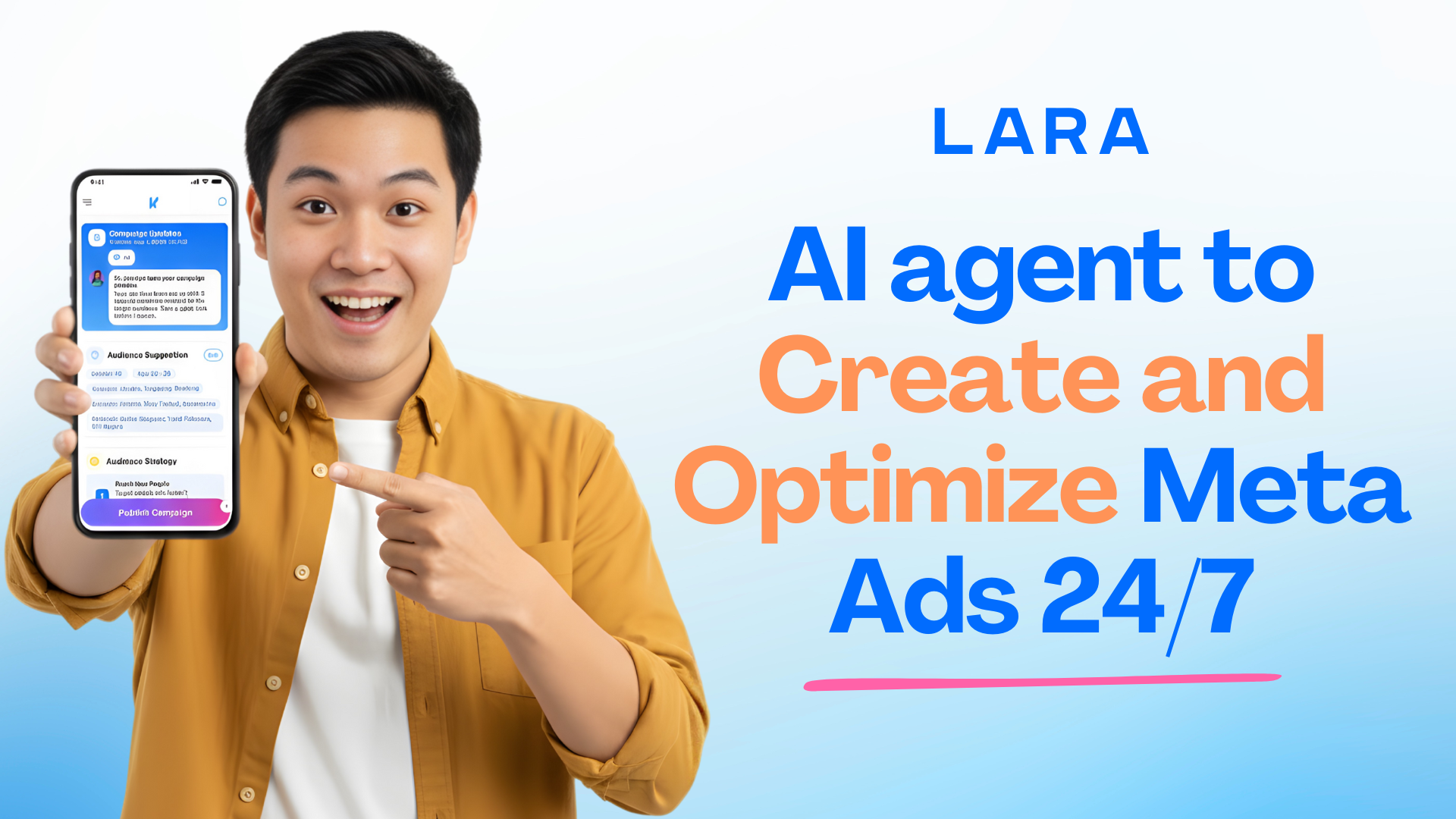 LARA | AI That Runs & Optimizes Ads screenshot 1