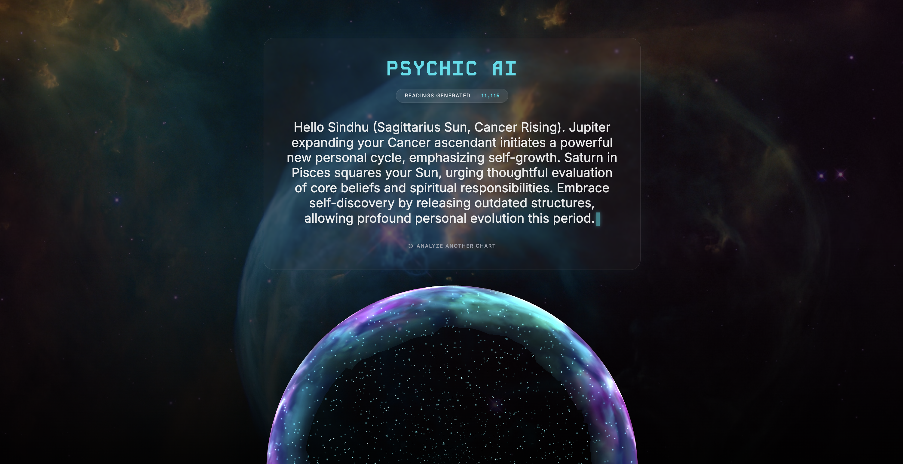 Psychic AI screenshot 2