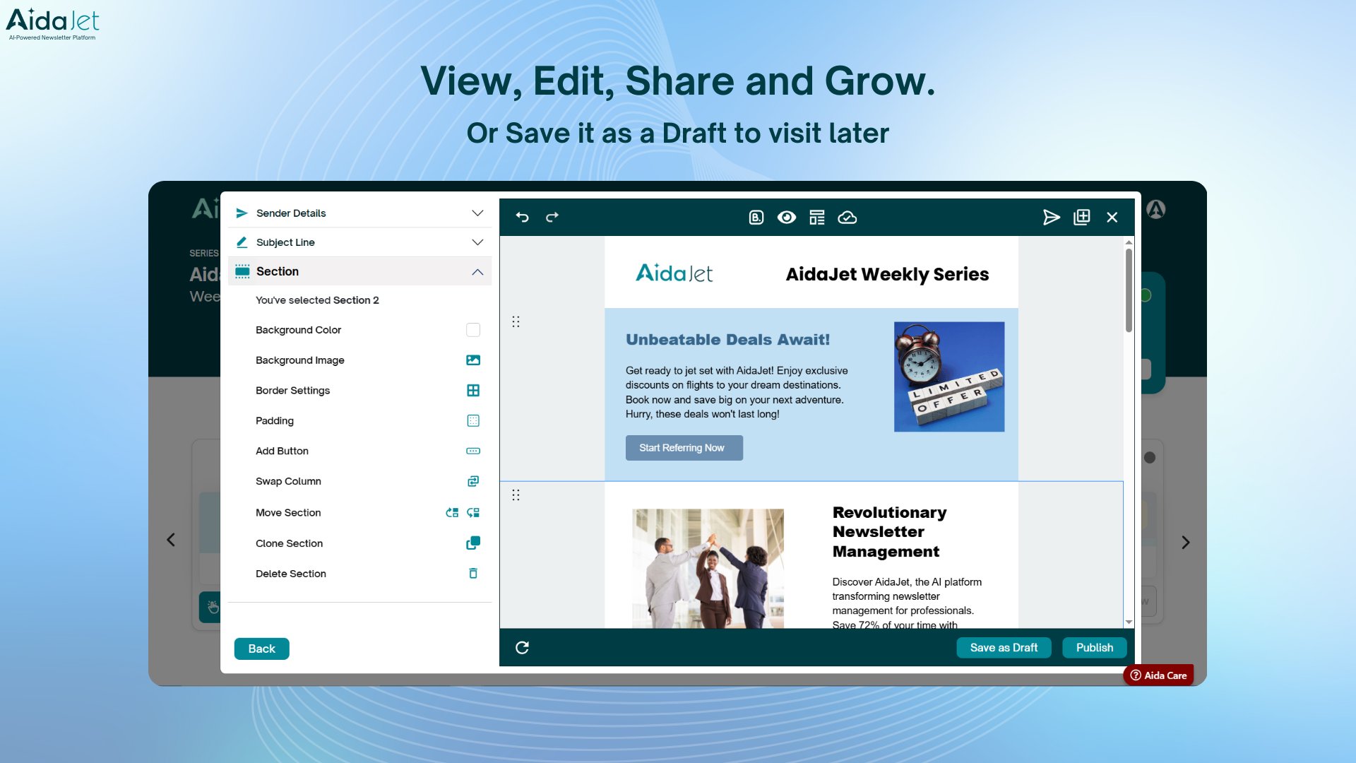 AidaJet screenshot 5