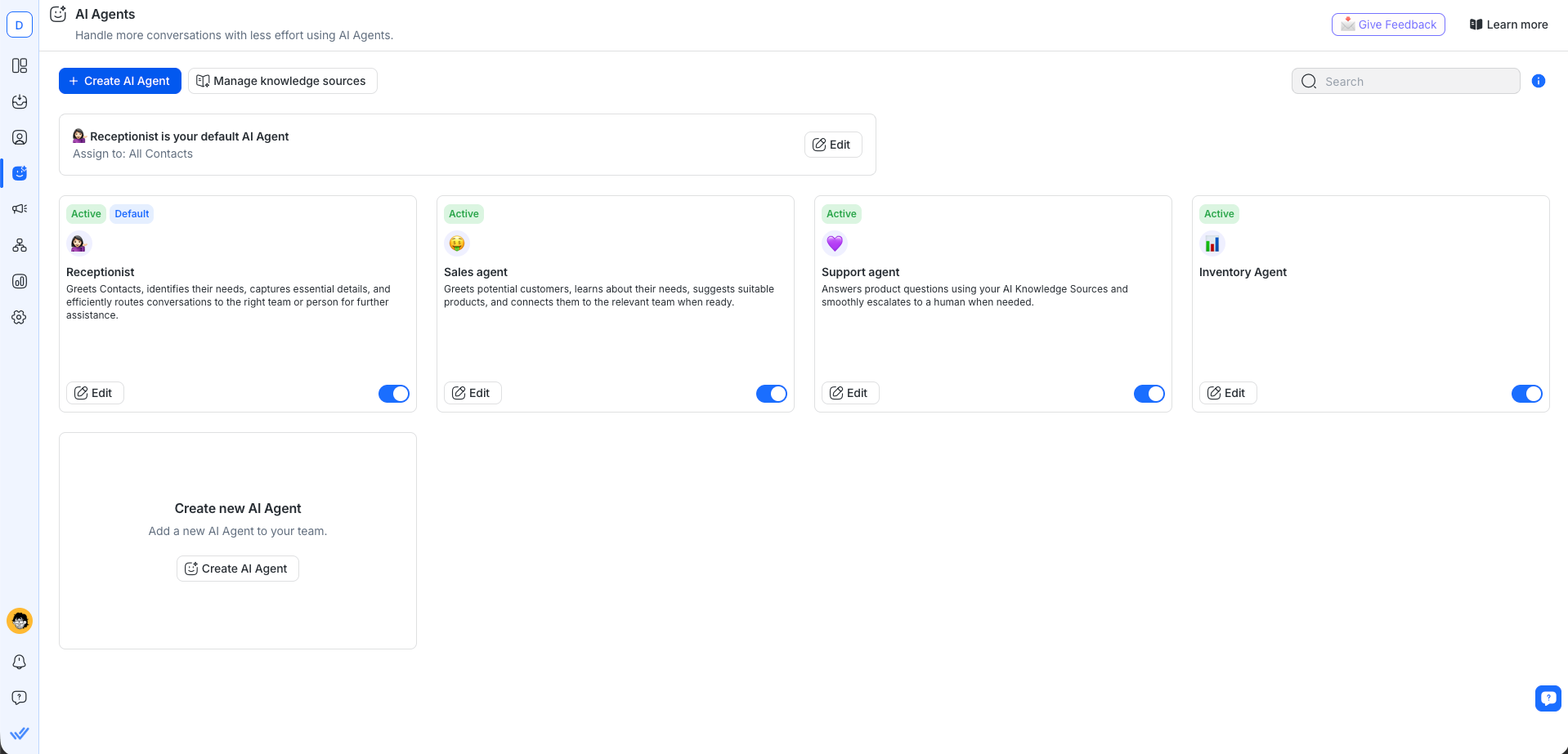 Respond.io: AI Agents for Chat & Voice screenshot 3