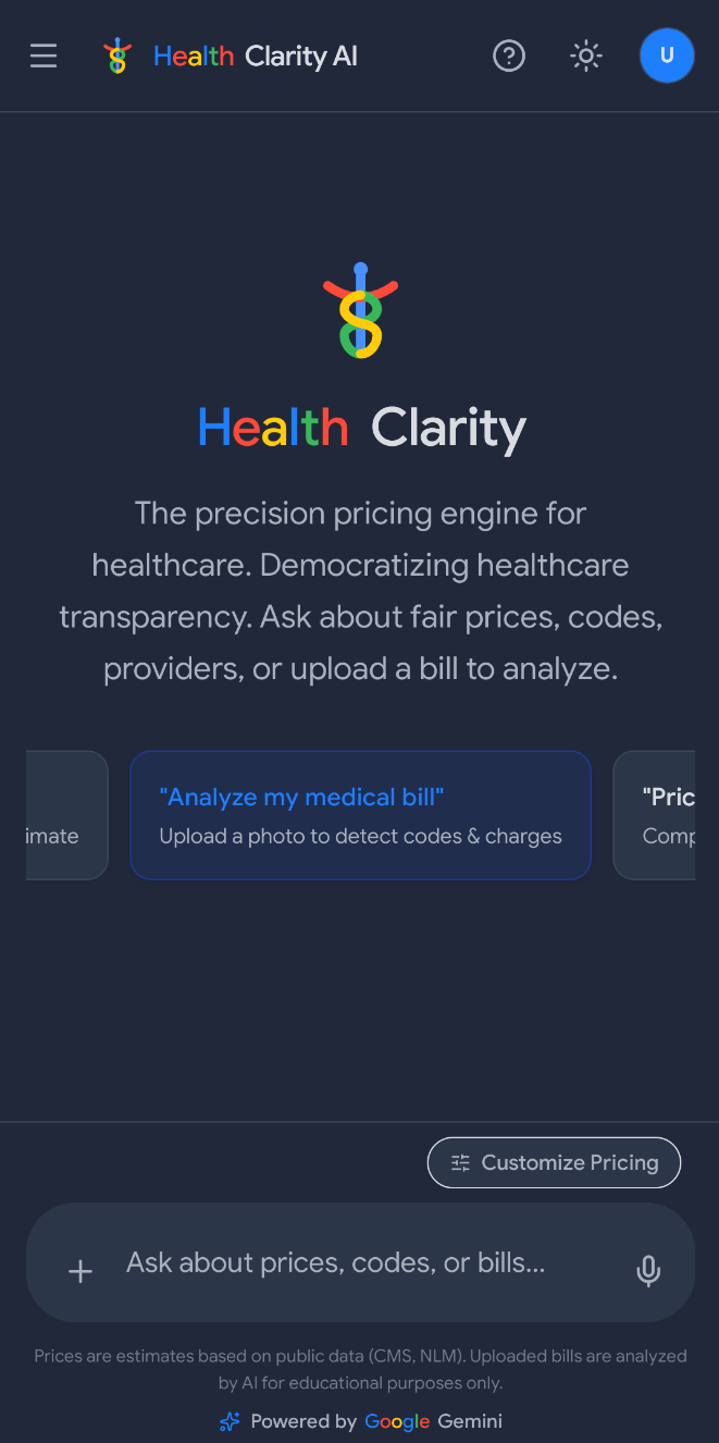 Health Clarity AI screenshot 1
