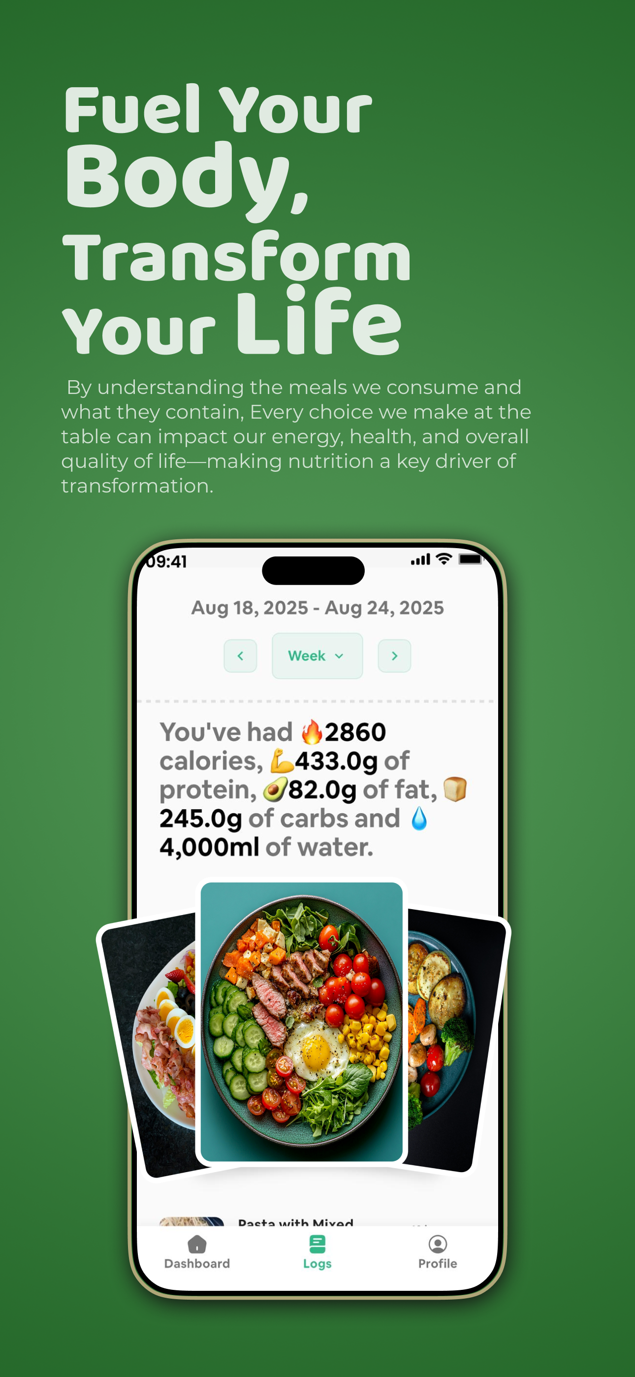 EatWise: Smart Meal Tracker screenshot 1