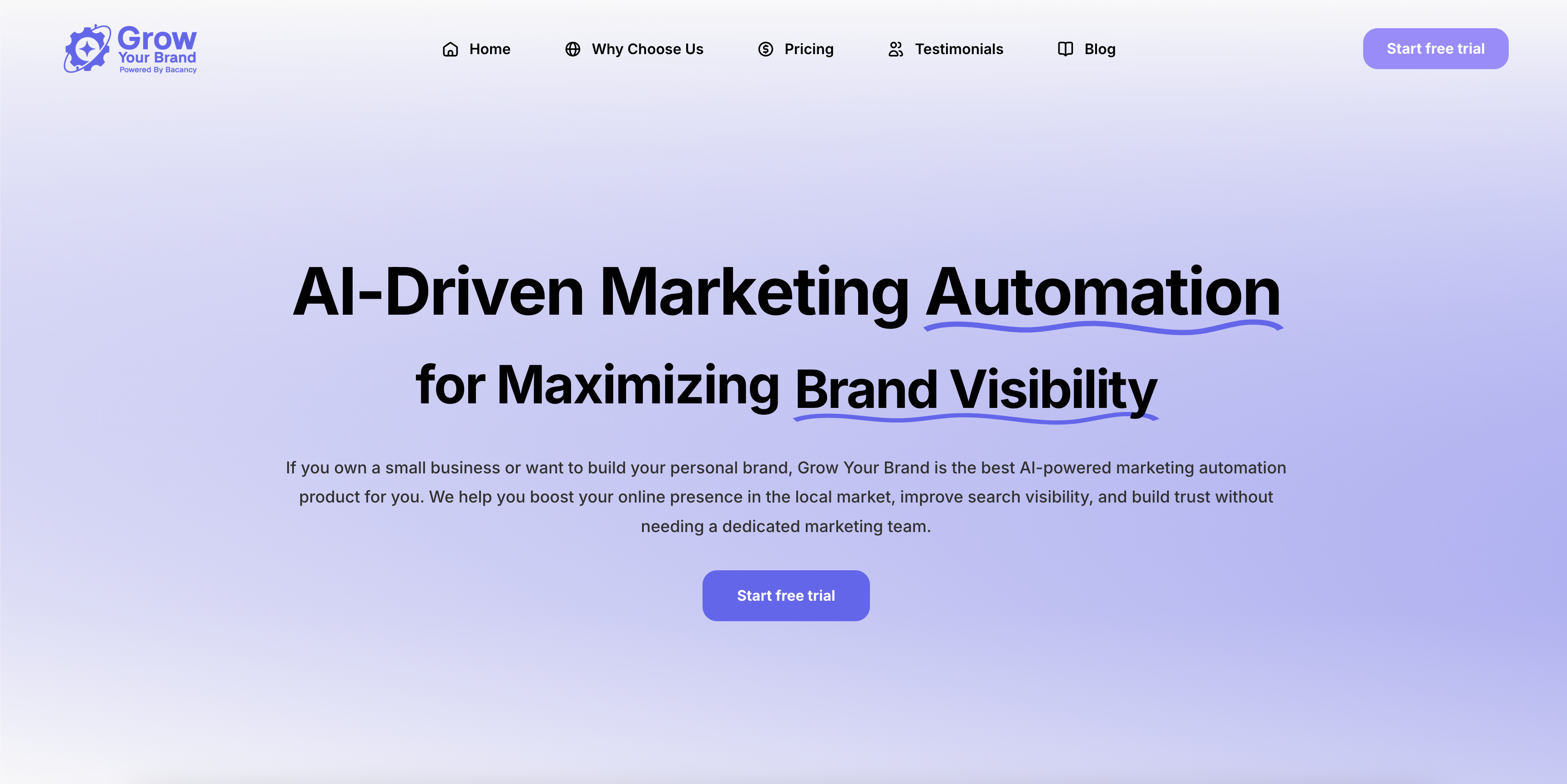 Grow Your Brand - Powered By Bacancy screenshot 2