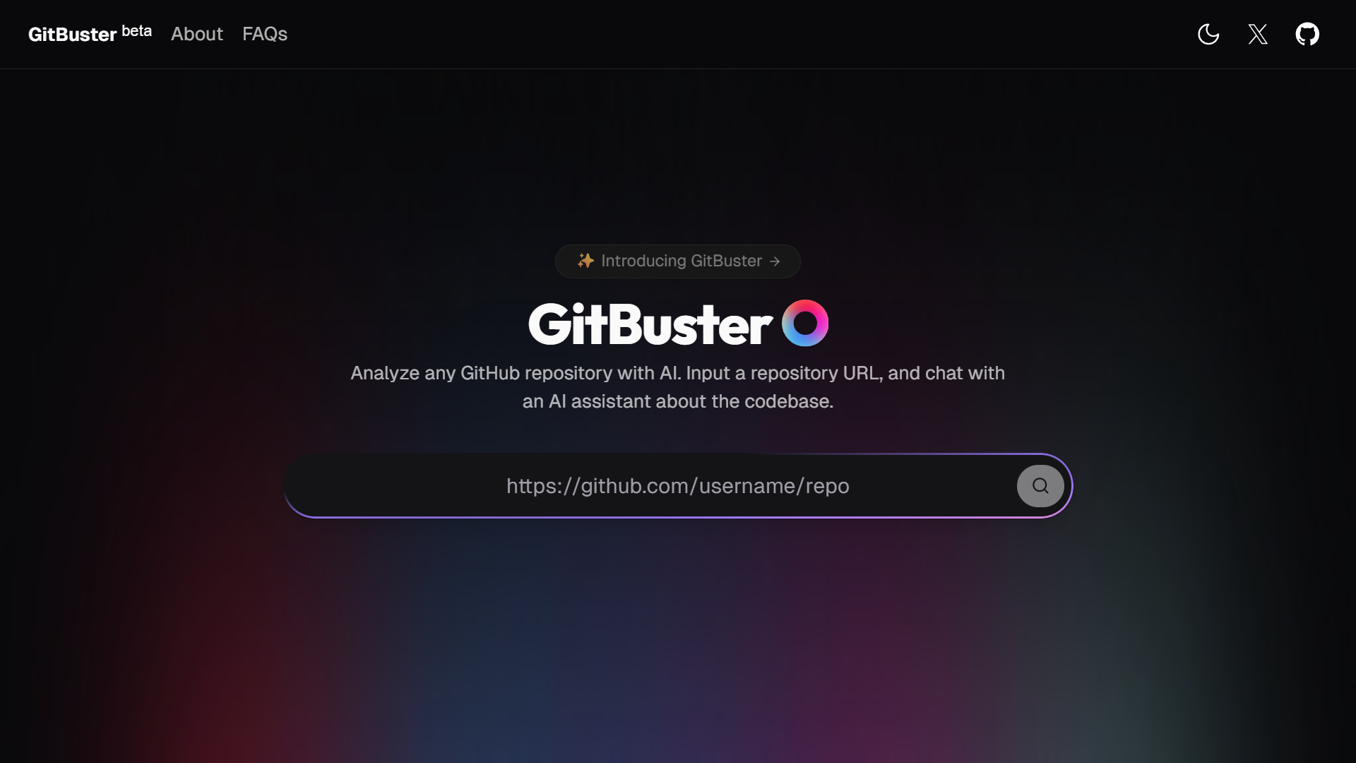 GitBuster screenshot 1