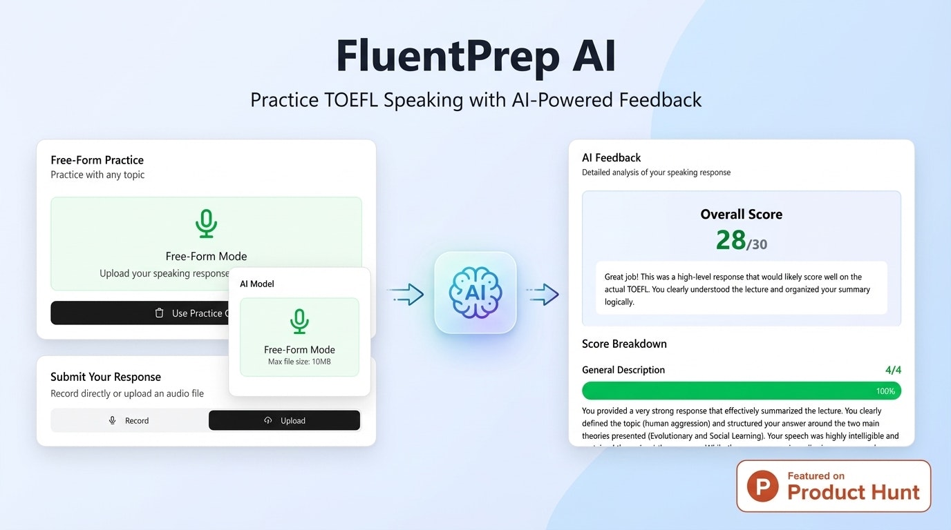 FluentPrep AI screenshot 1