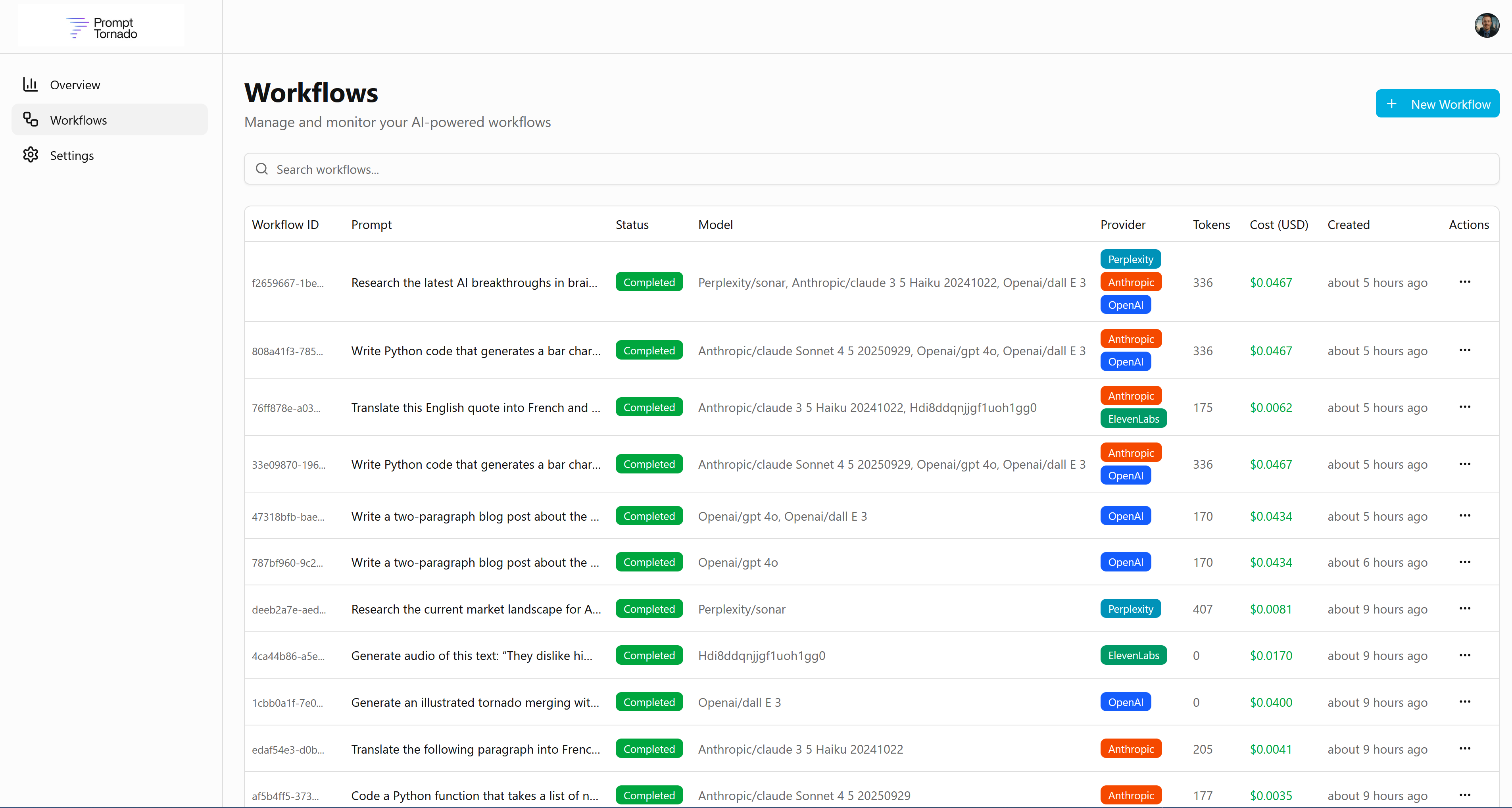 Prompt Tornado 2.0 screenshot 6
