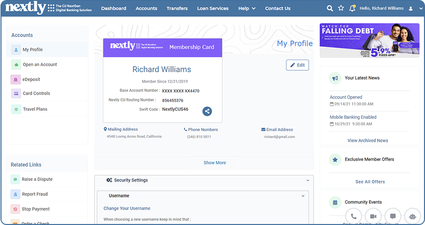 Nextly Digital Banking Solution screenshot 3