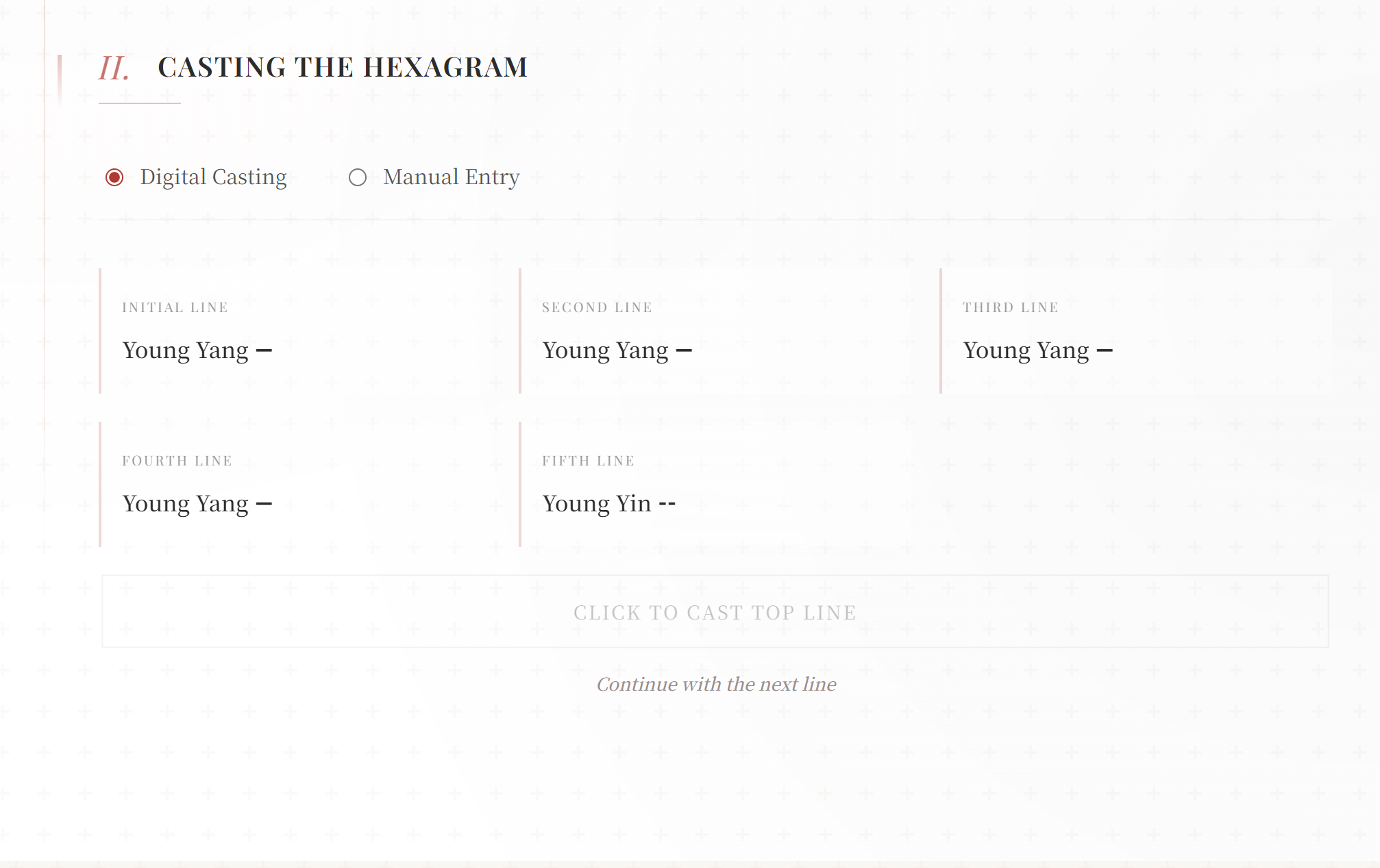 LIU YAO I CHING screenshot 3