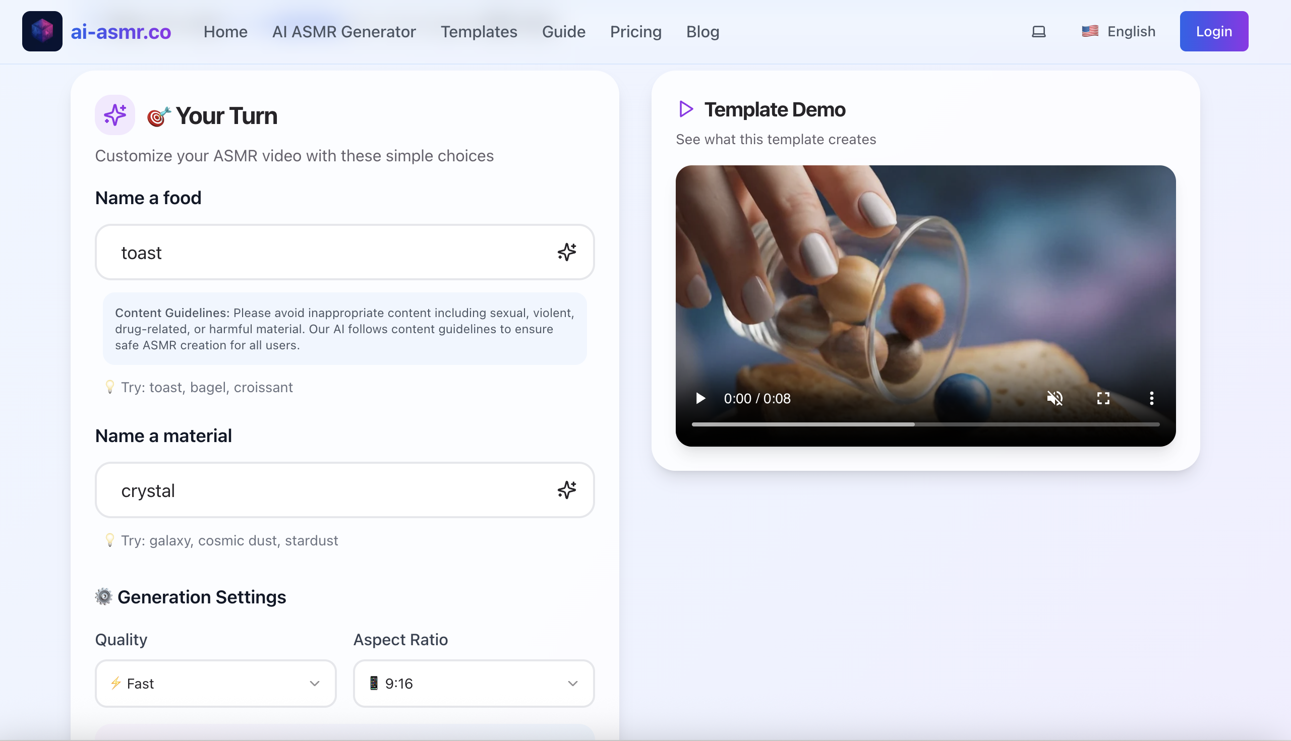 AI ASMR Generator screenshot 5