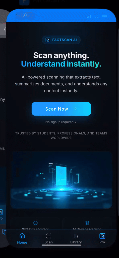 FactScan AI  screenshot 9