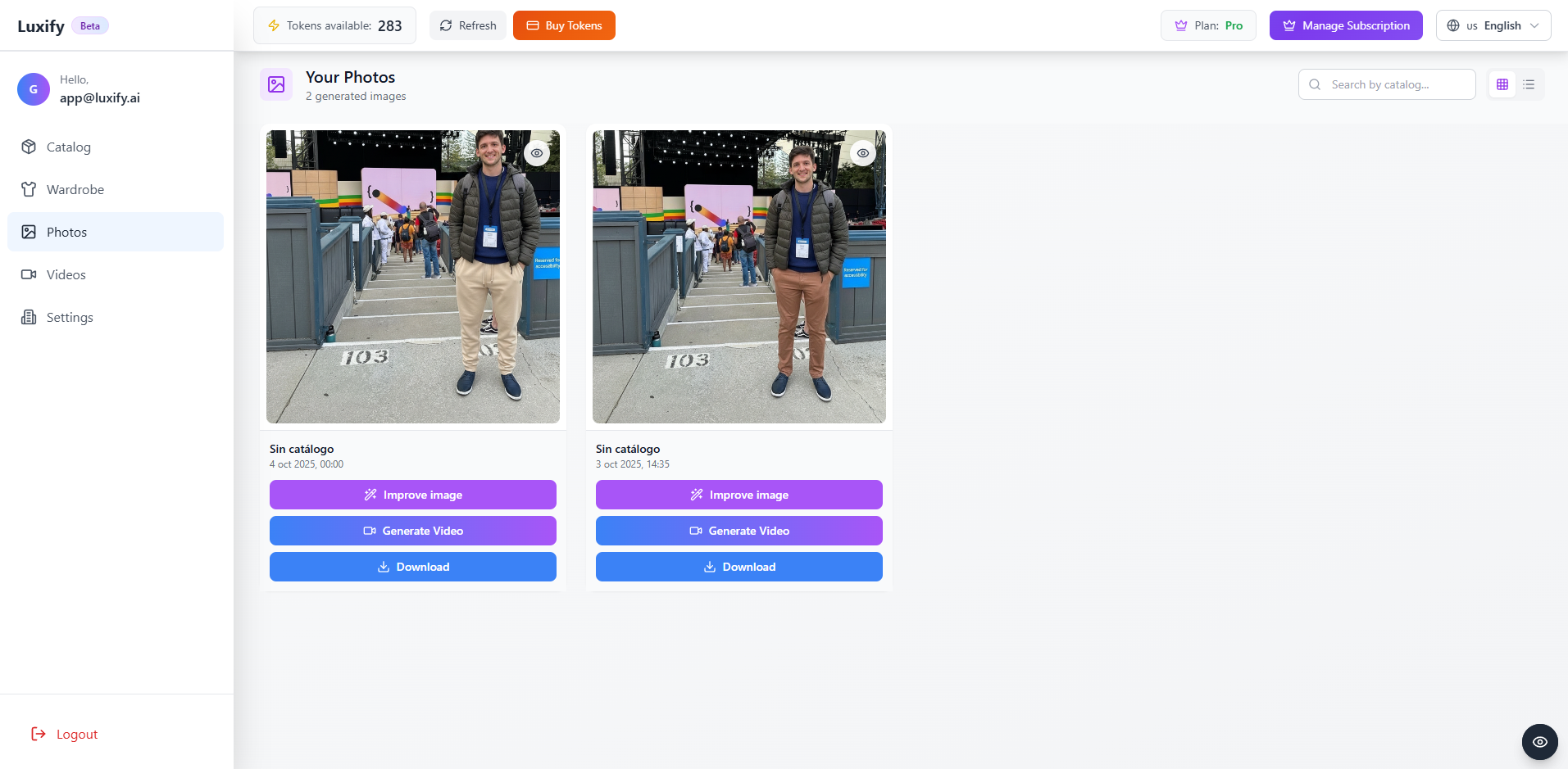 Luxify screenshot 4