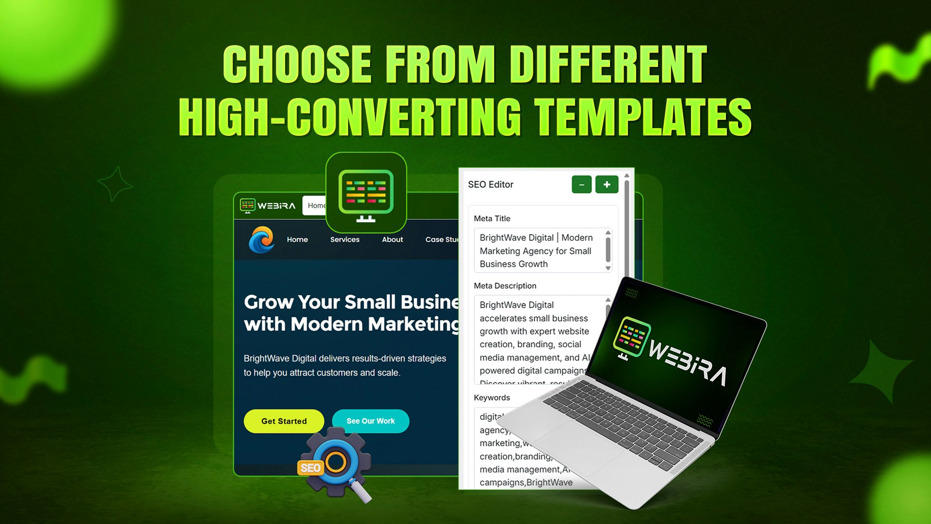 Webira - AI Website Creator screenshot 4