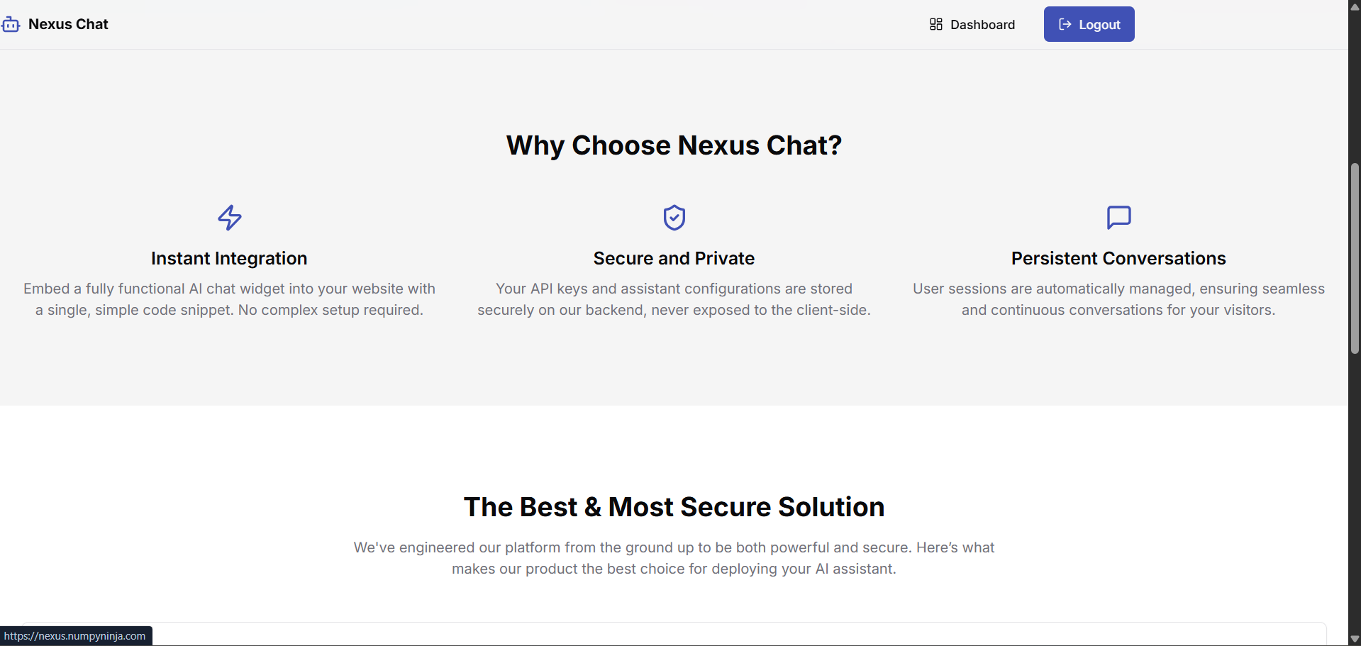 Nexus Chat screenshot 5