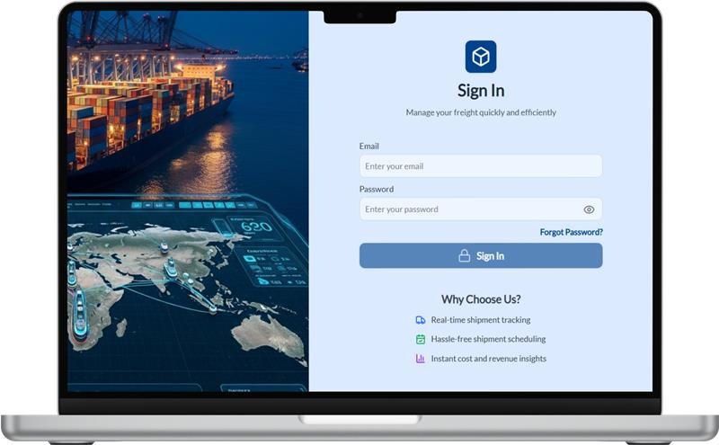 Trade Operations Management System screenshot 1