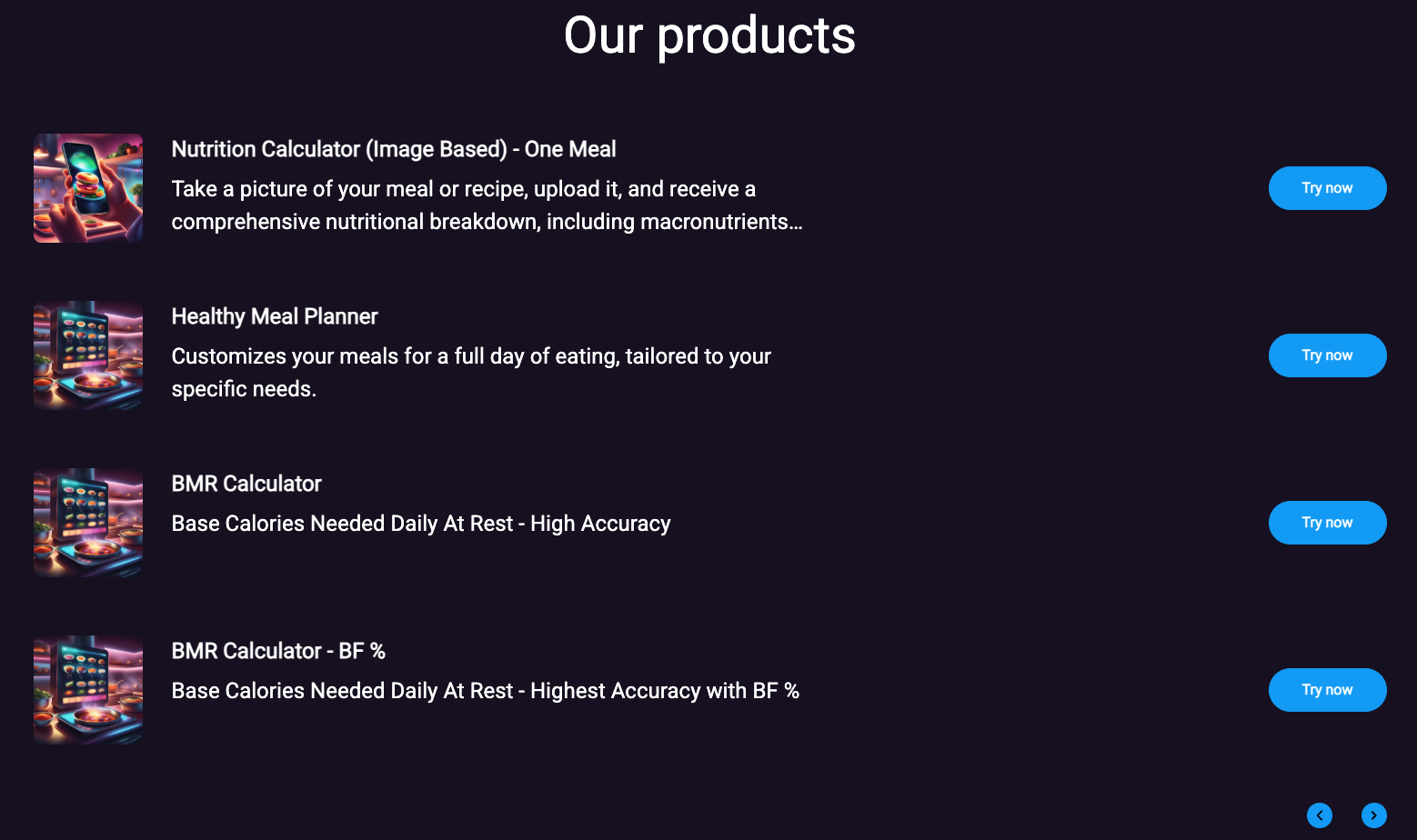 Nutrition Assistant AI Suite screenshot 3