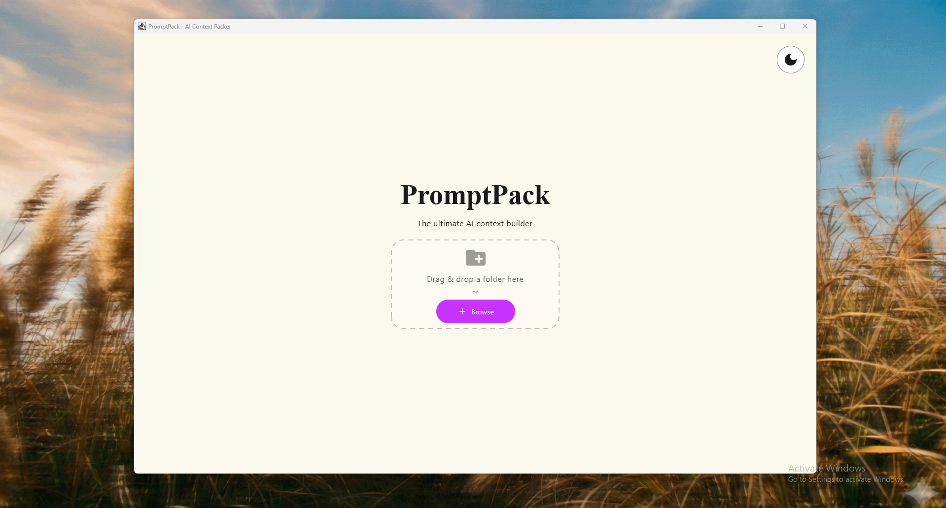 PromptPack screenshot 2