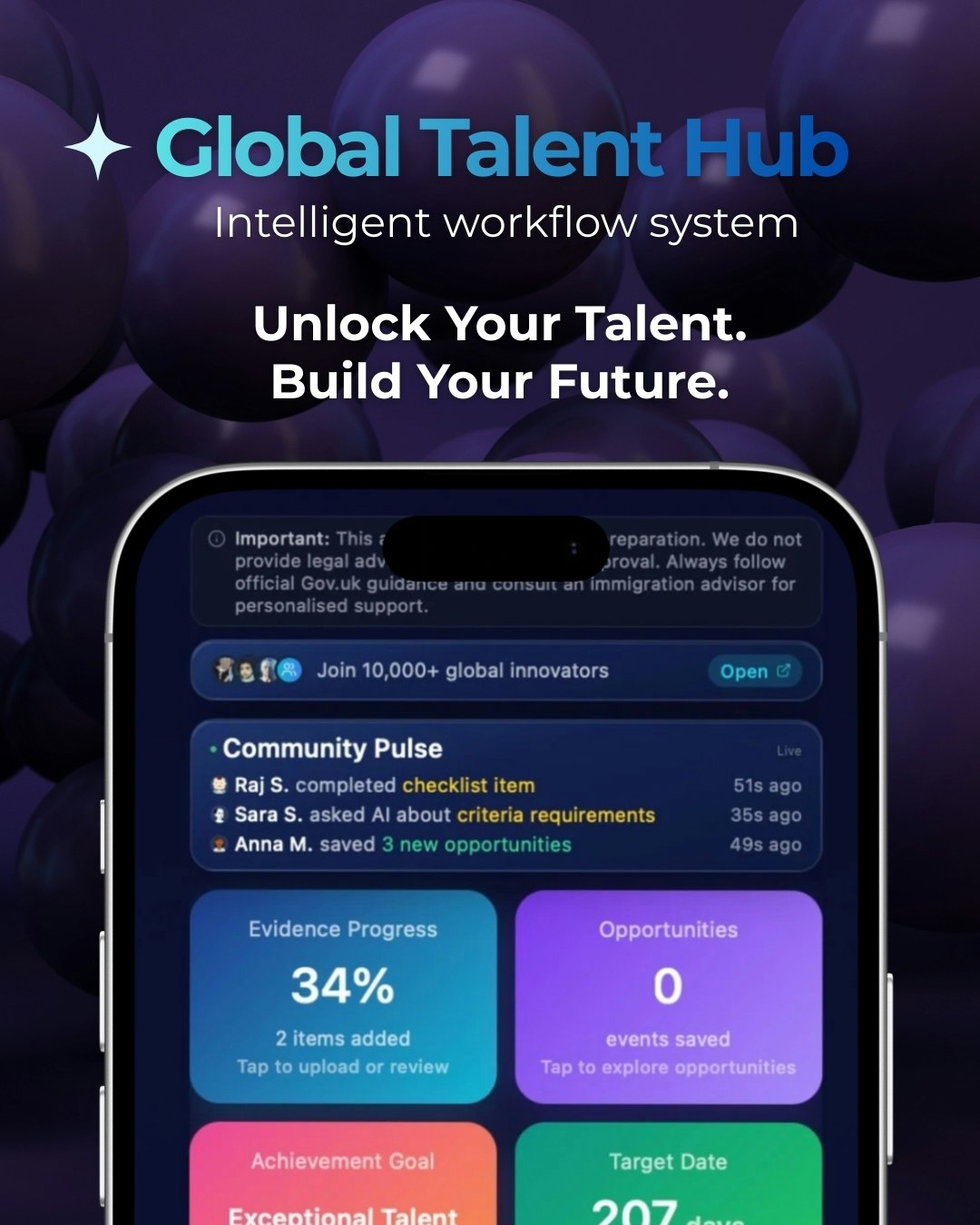 Global Talent Hub screenshot 1