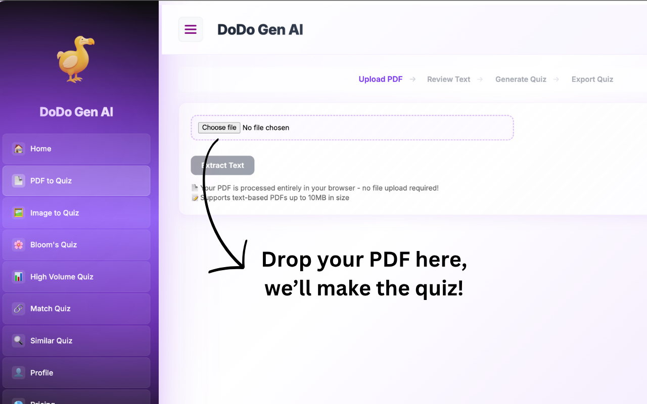 DODOGENAI Generate Quizzes with AI screenshot 8