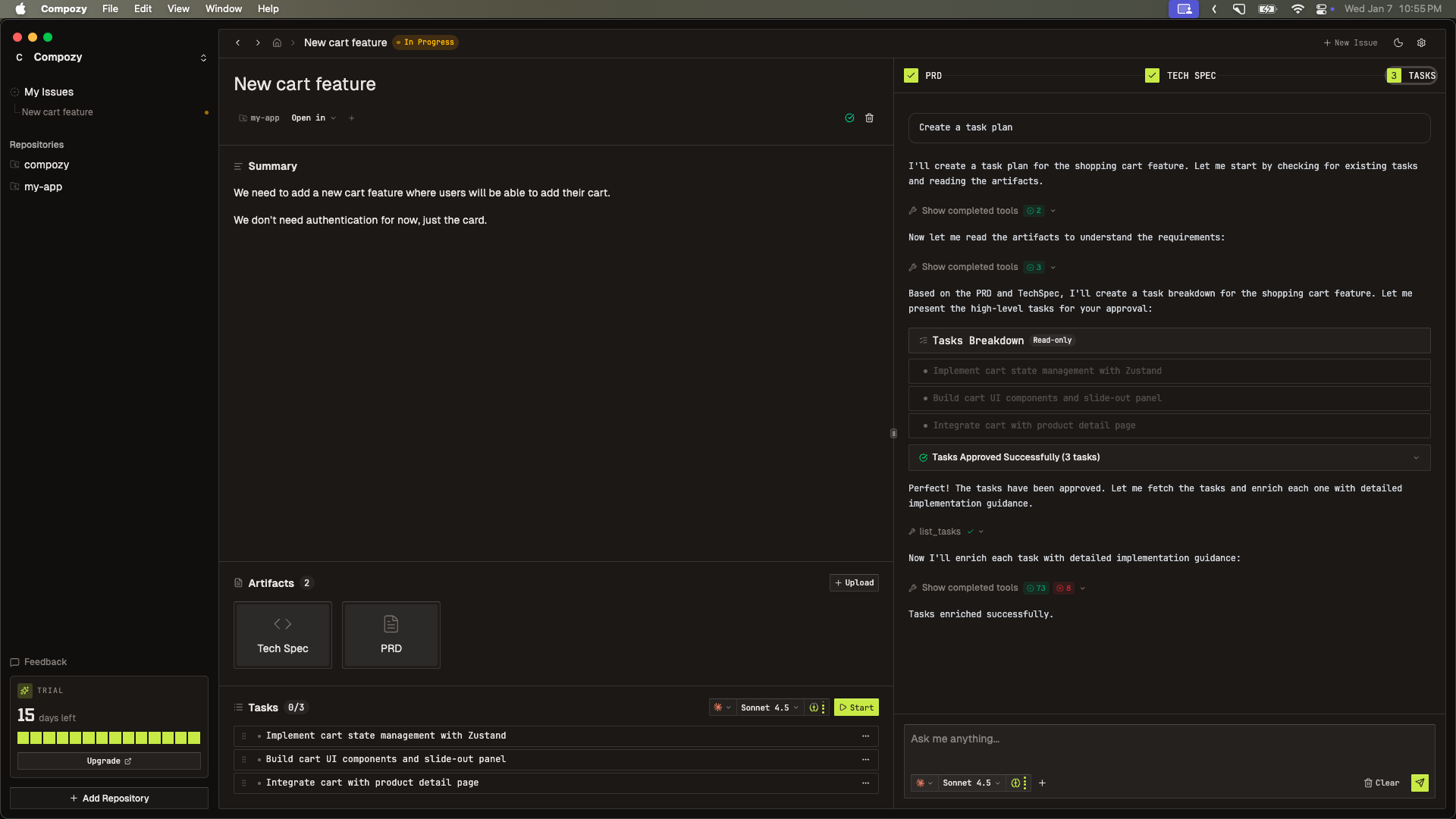 Compozy screenshot 5