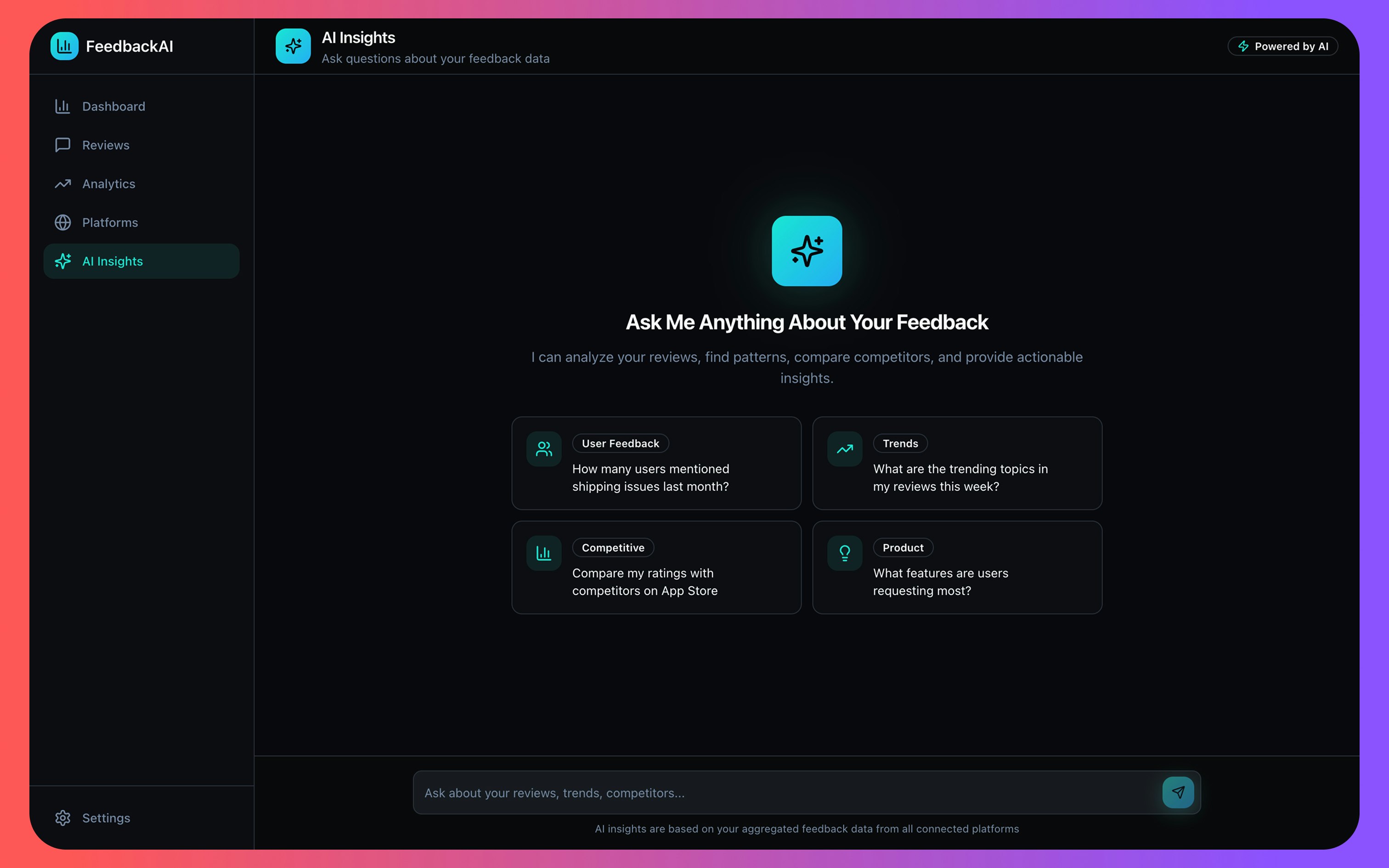 FeedbackAI screenshot 2