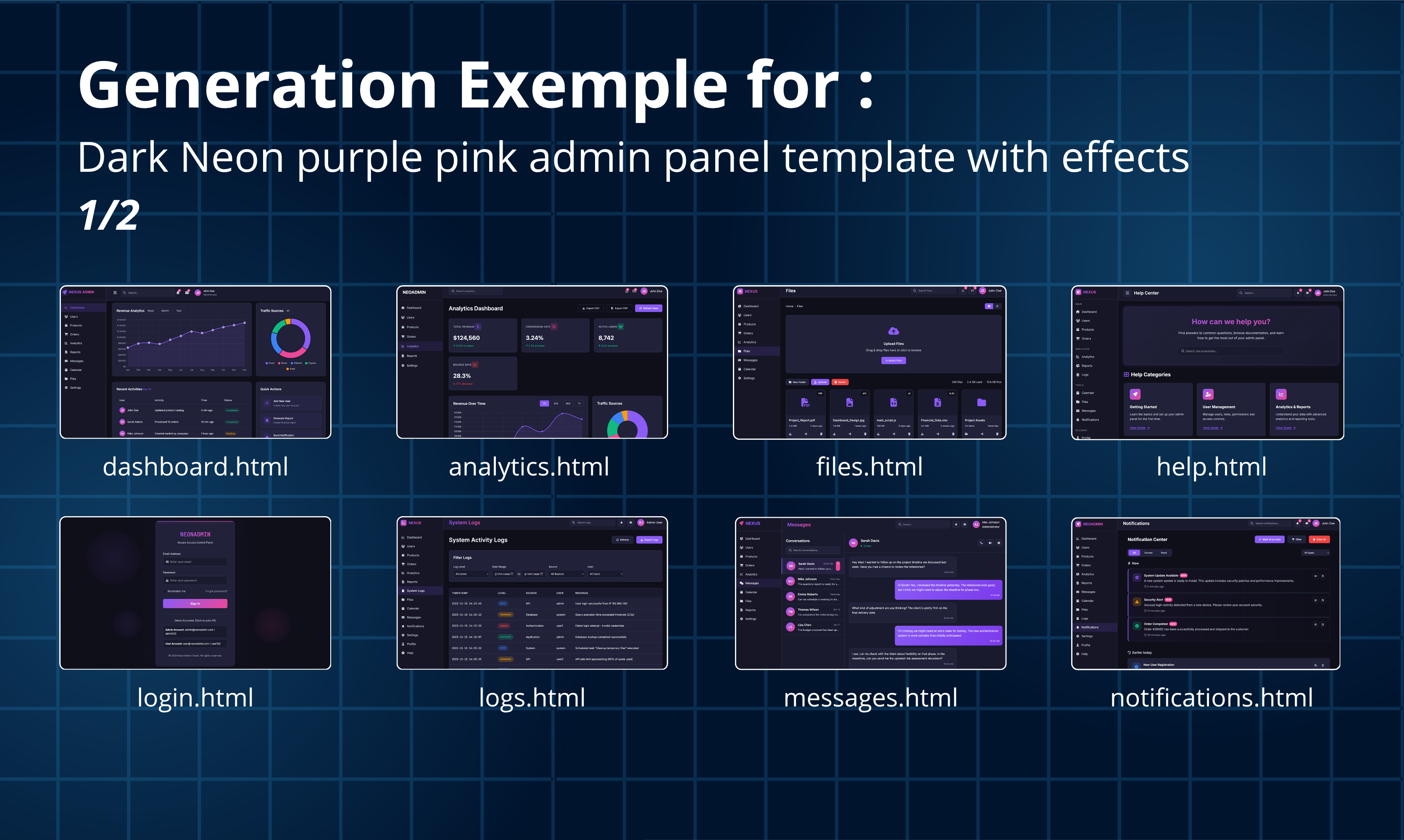 OpenAdmin Engine screenshot 3