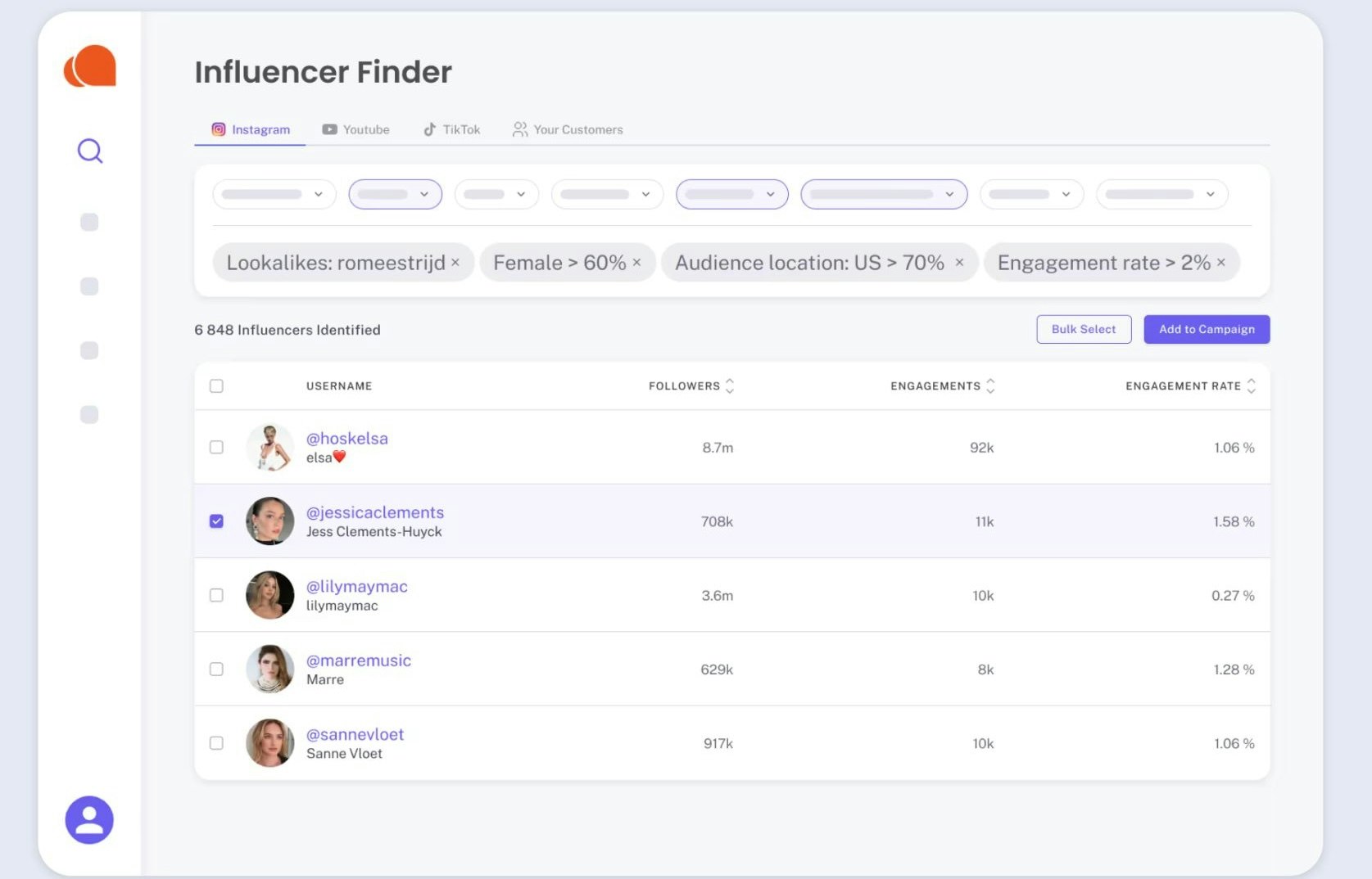 Influencer Hero screenshot 2