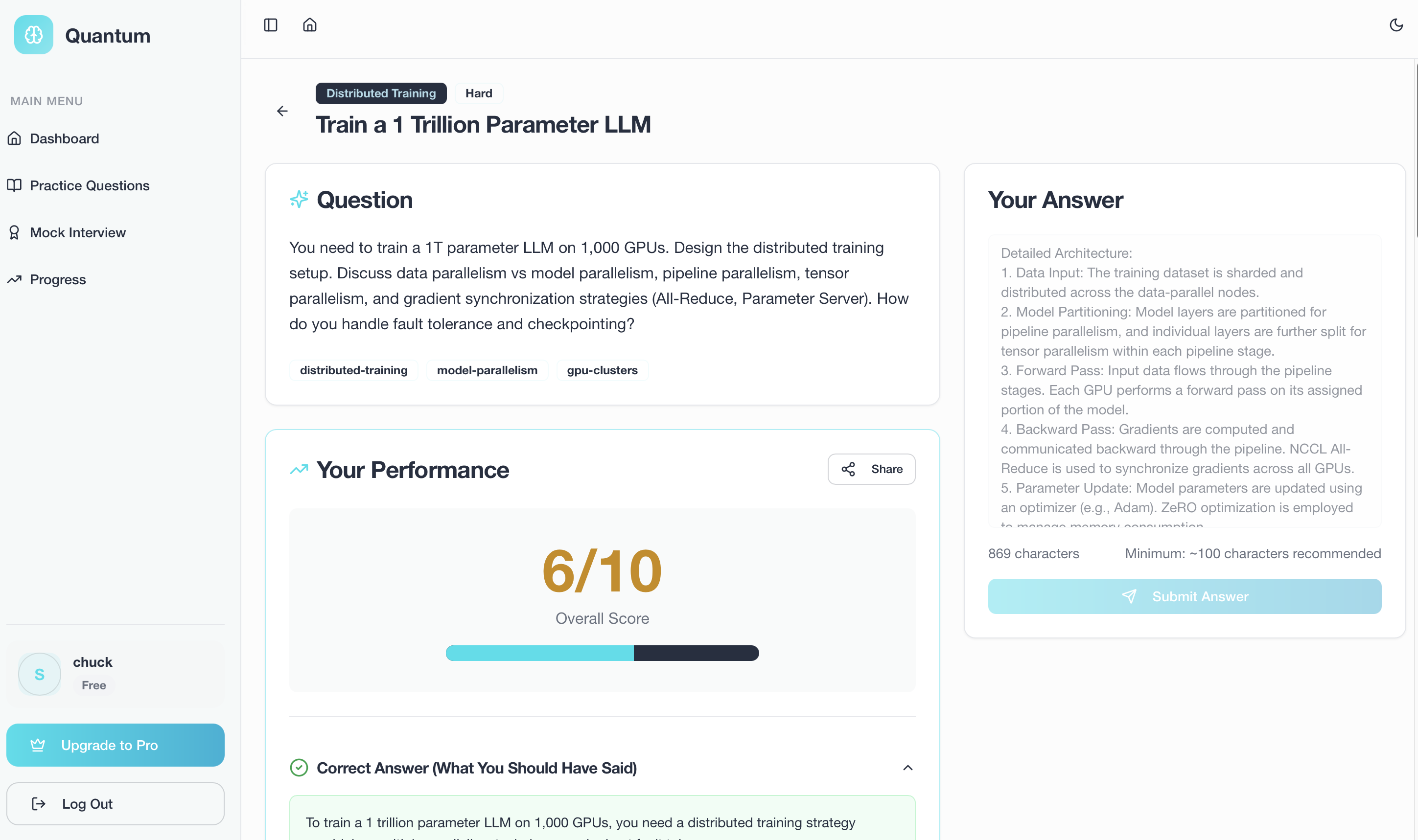 Quantum screenshot 2