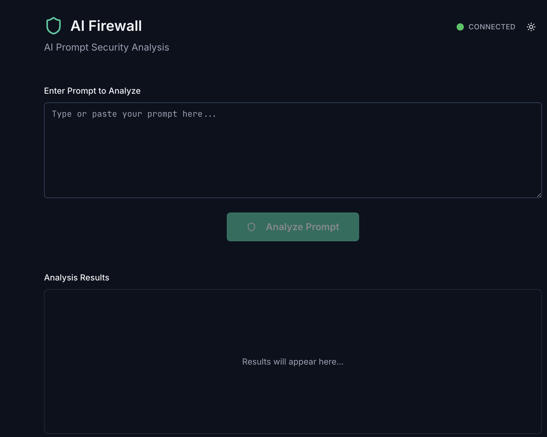 Ai-Firewall screenshot 1