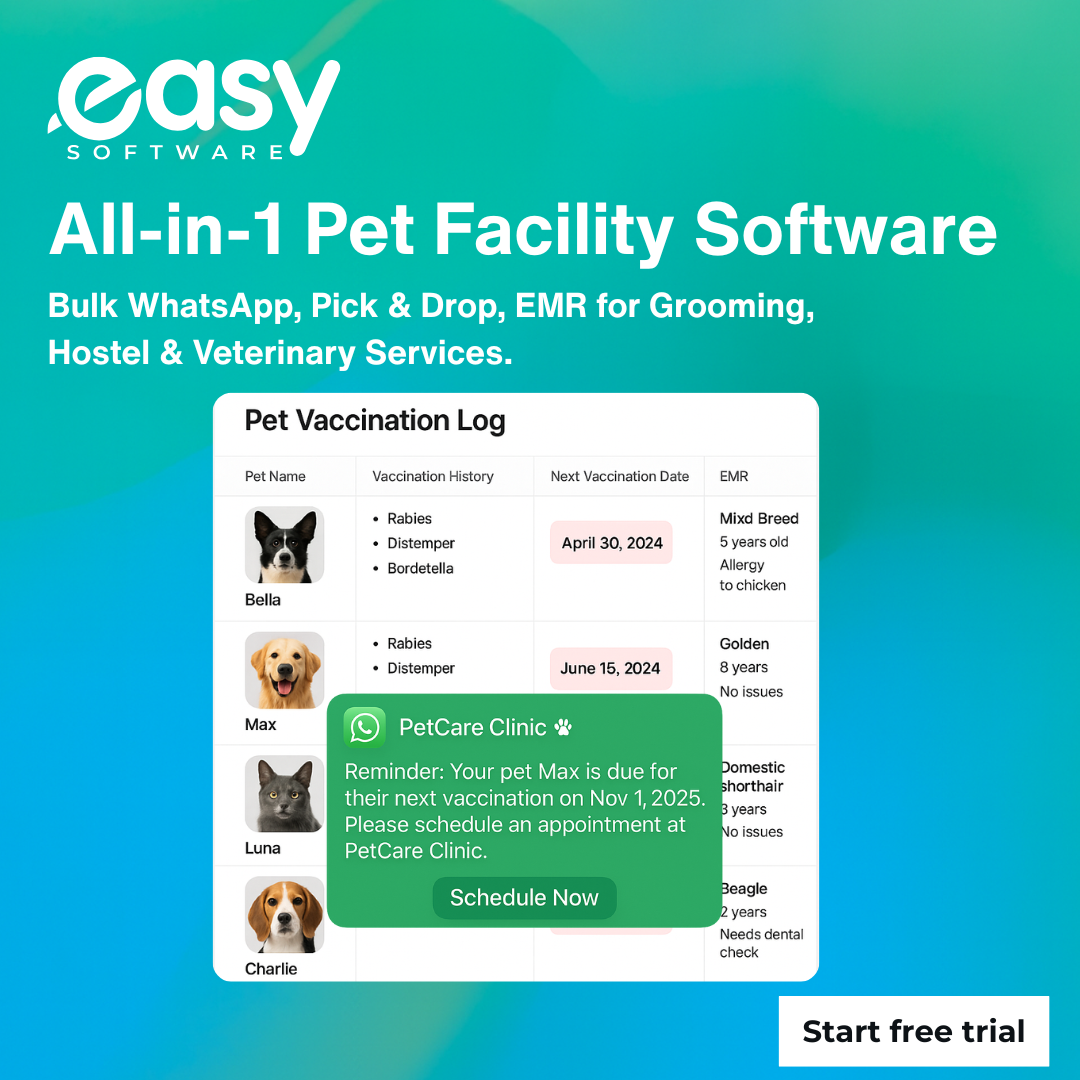 Easy Pet Facility Software screenshot 4