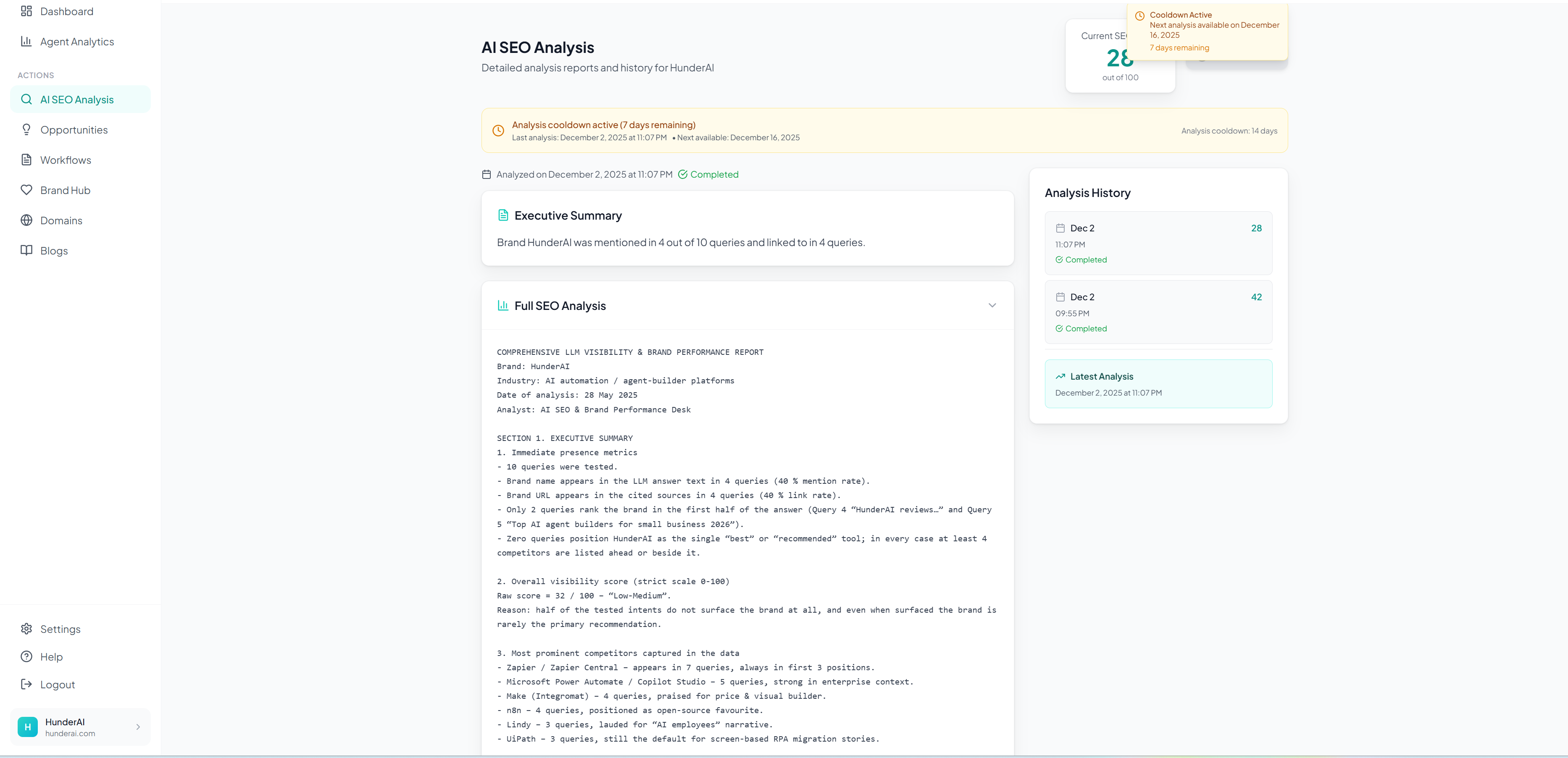 AI SEO Dora screenshot 2