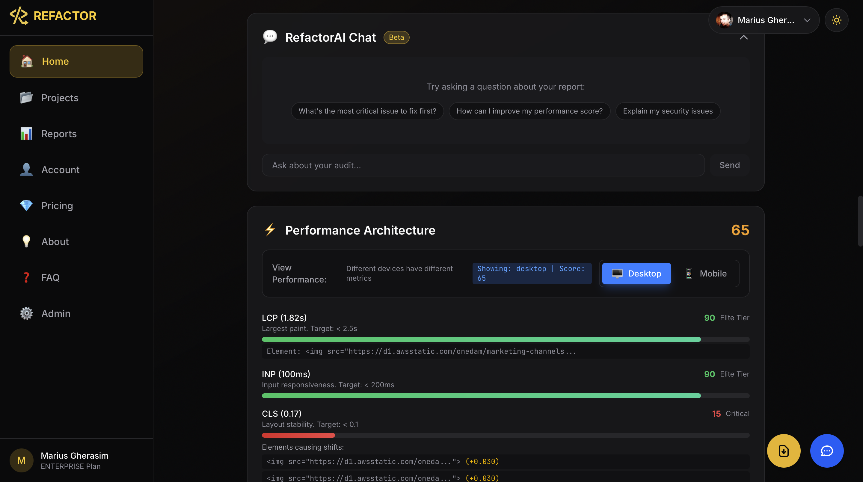 REFACTOR screenshot 4